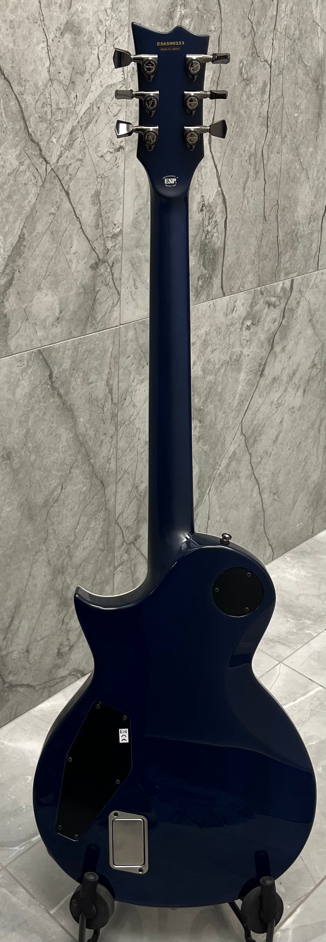 ESP E-II Eclipse Guitar MADE IN JAPAN Blue Natural Fade EIIECBMBLUNFD PLAYER GRADE SERIAL NUMBER ES6590253 - 8 LBS 4 OZ