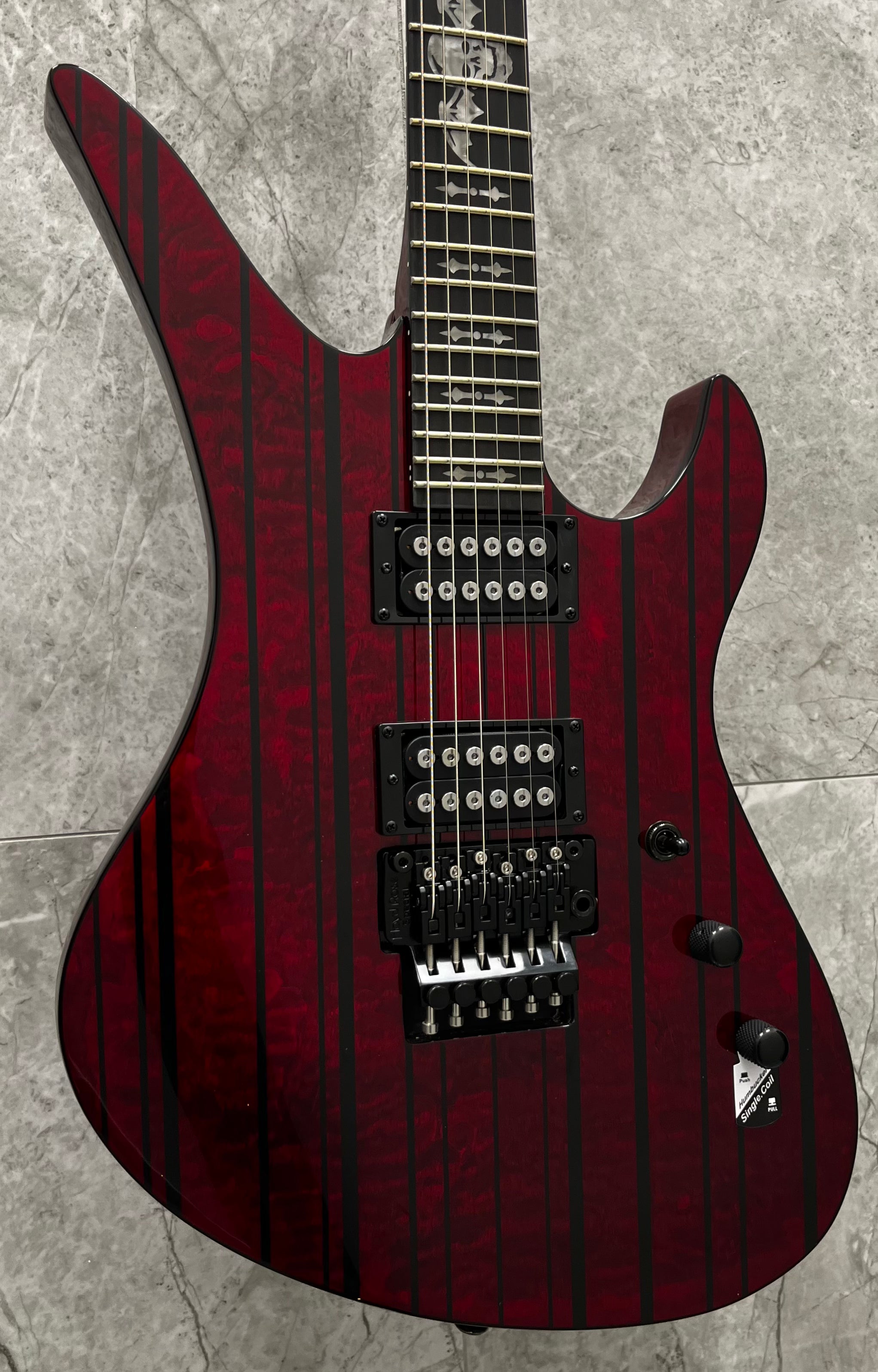 Schecter Synyster Standard Plus Transparent Deep Red 1753-SHC SERIAL NUMBER IM25120702 - 7 LBS 10 OZ