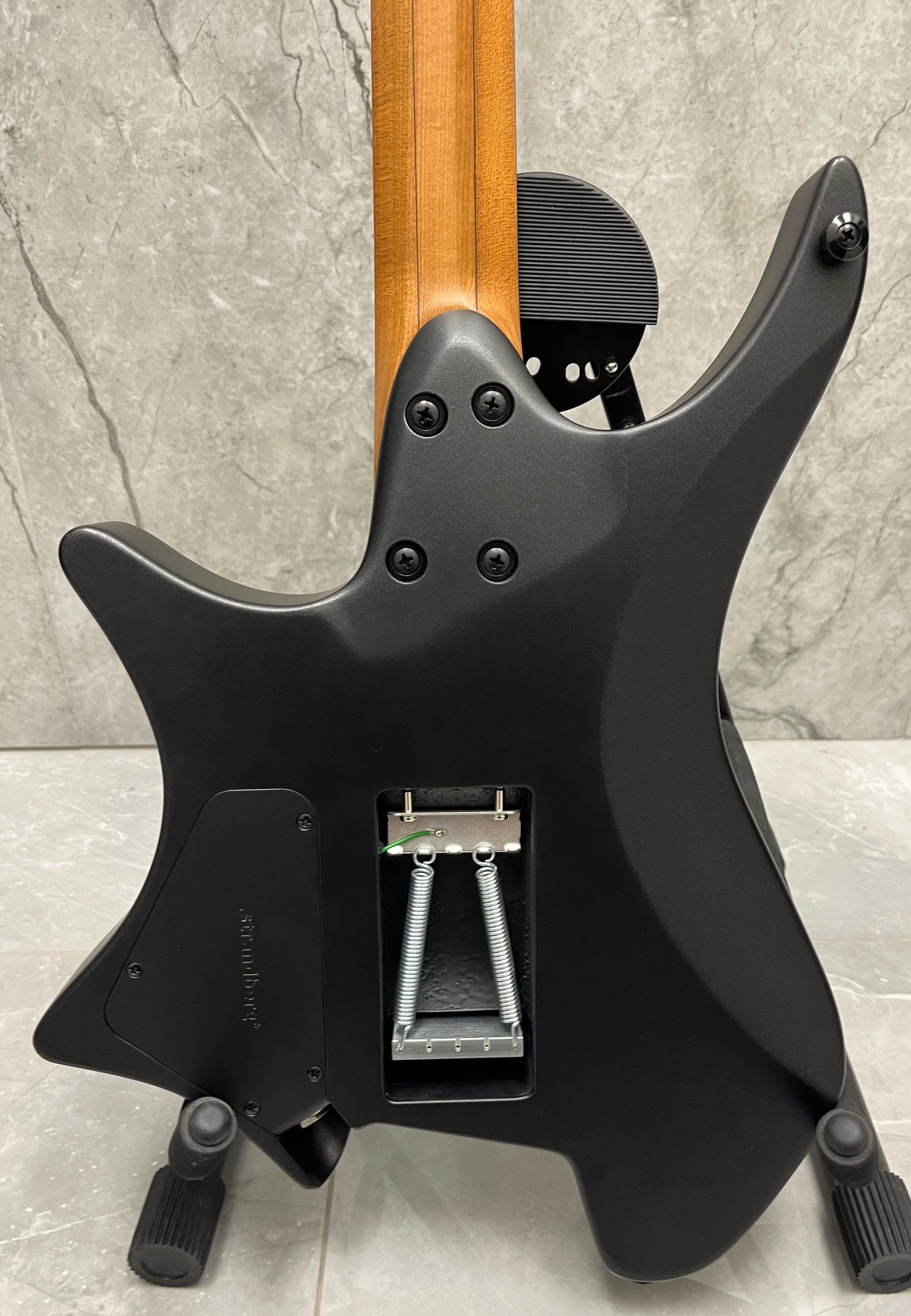 Strandberg Boden Metal NX 6 Tremolo Black Granite BD6TCT-24M-L-M-BK SERIAL NUMBER C2505633 - 5 LBS 1 OZ