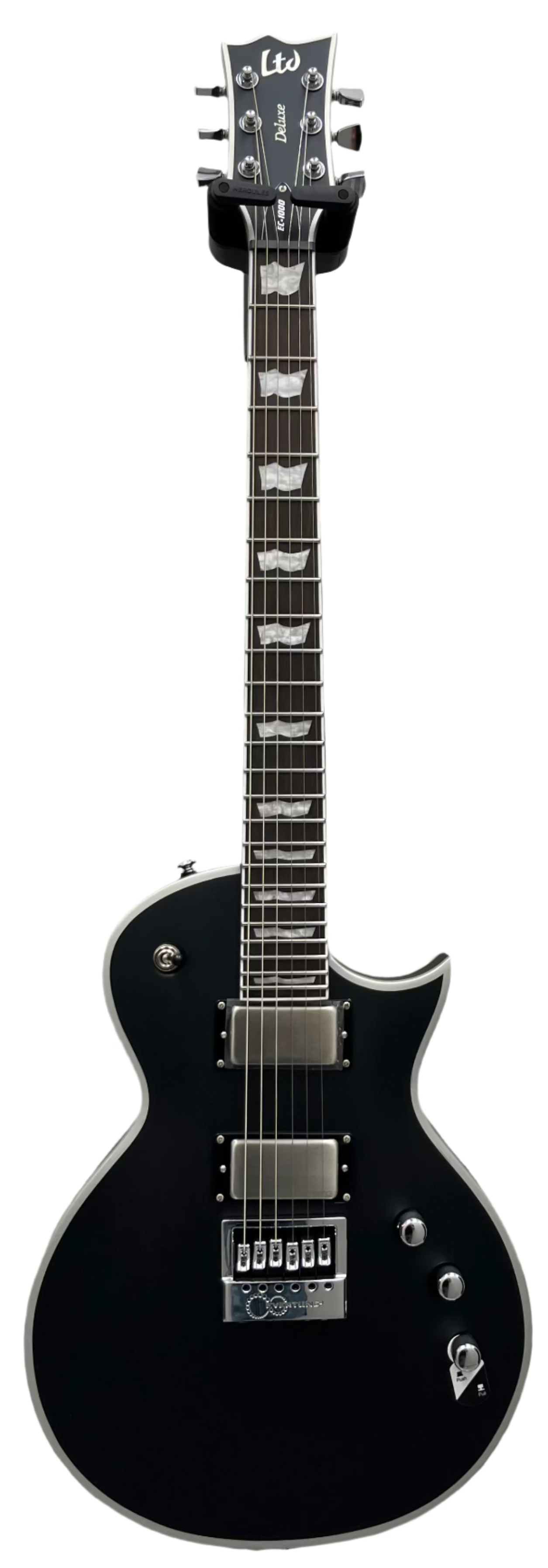 ESP LTD EC-1000 EVERTUNE BB BLACK SATIN LEC1000ETBBBLKS EC1000 SERIAL NUMBER W23041171 - 8.8 LBS