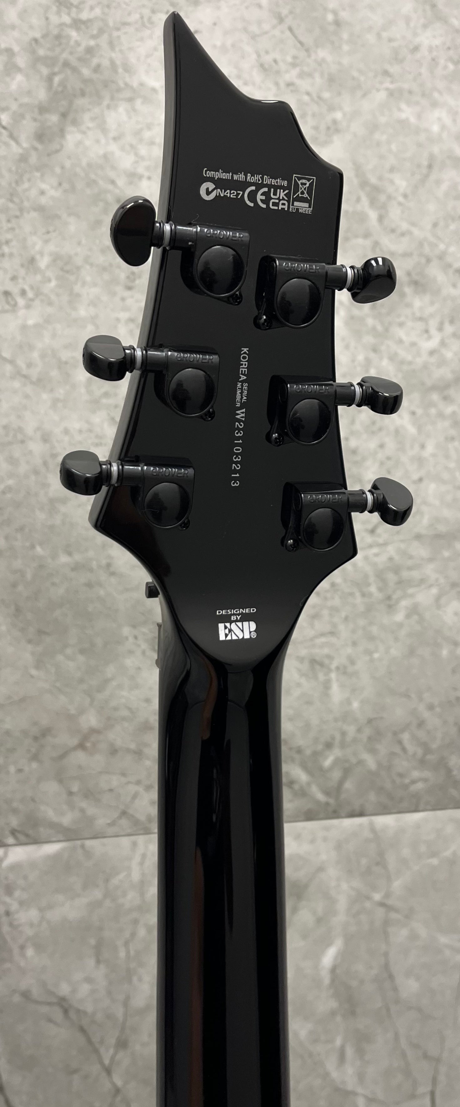ESP LTD H-1001FR H1001 Floyd Rose Electric Guitar Black Natural Burst LH1001FRBPBLKNB