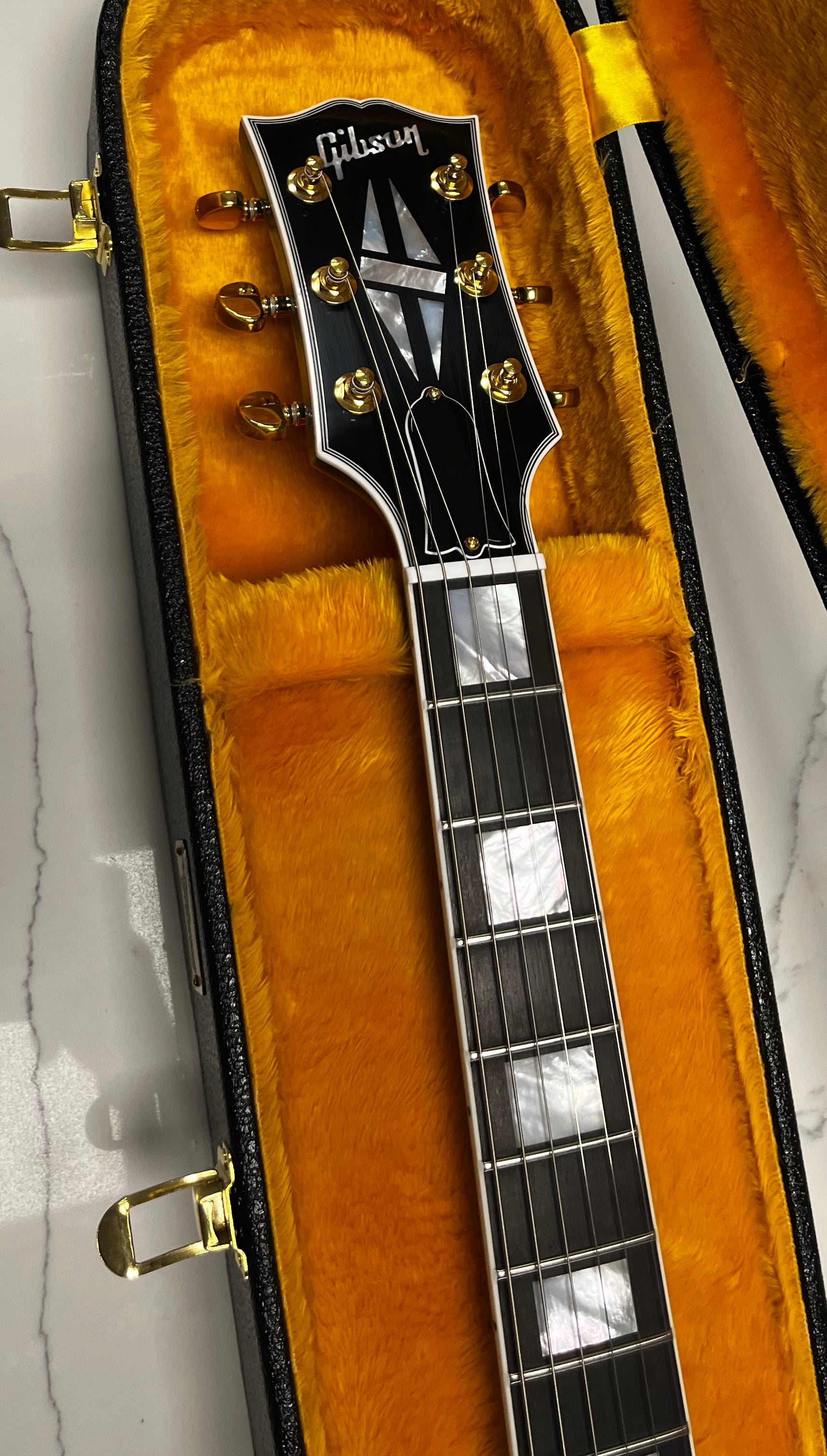 Gibson Custom Shop SG Custom 3-Pickup VOS Electric Guitar with Hardshell Case - TV Planet Green CUS24327 SERIAL NUMBER CS502819 - 7 LBS 6 OZ