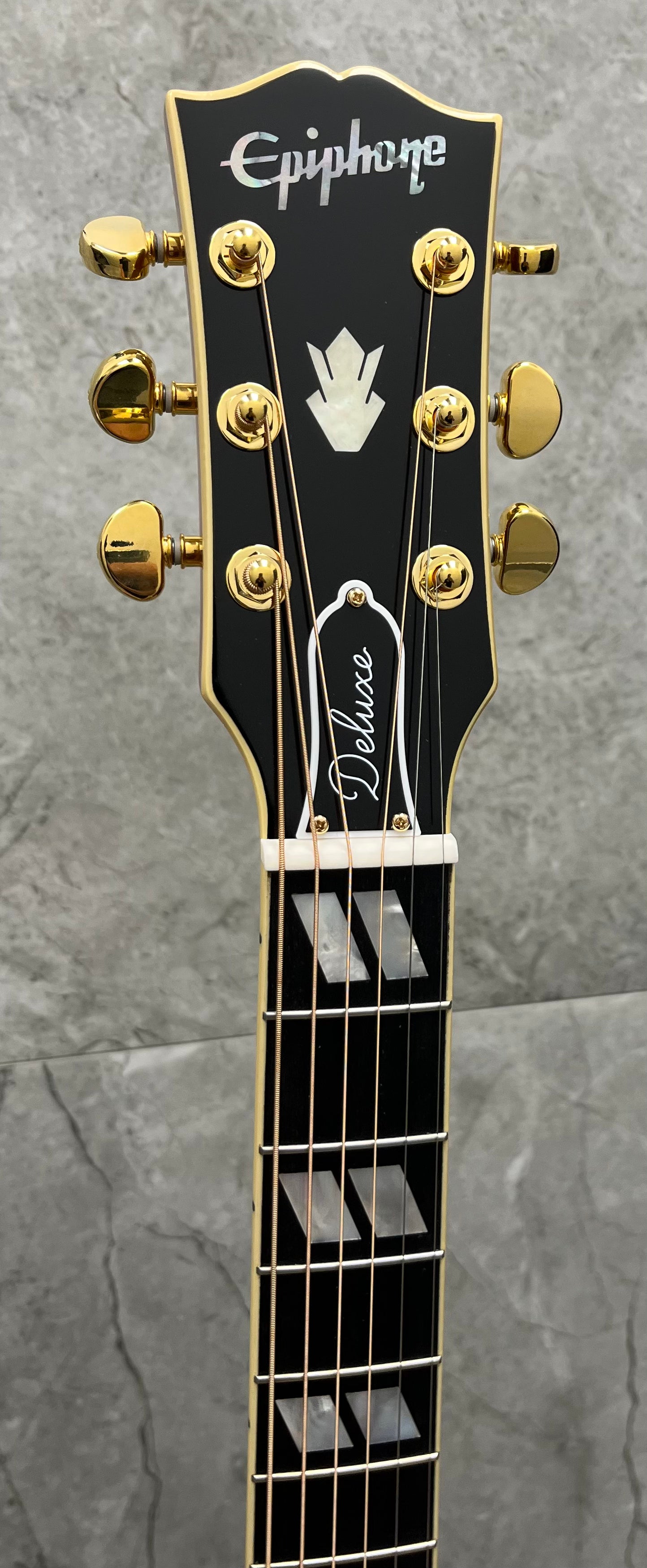 Epiphone Inspired by Gibson Custom Hummingbird Deluxe EC ECHBDECABGH Autumn Burst