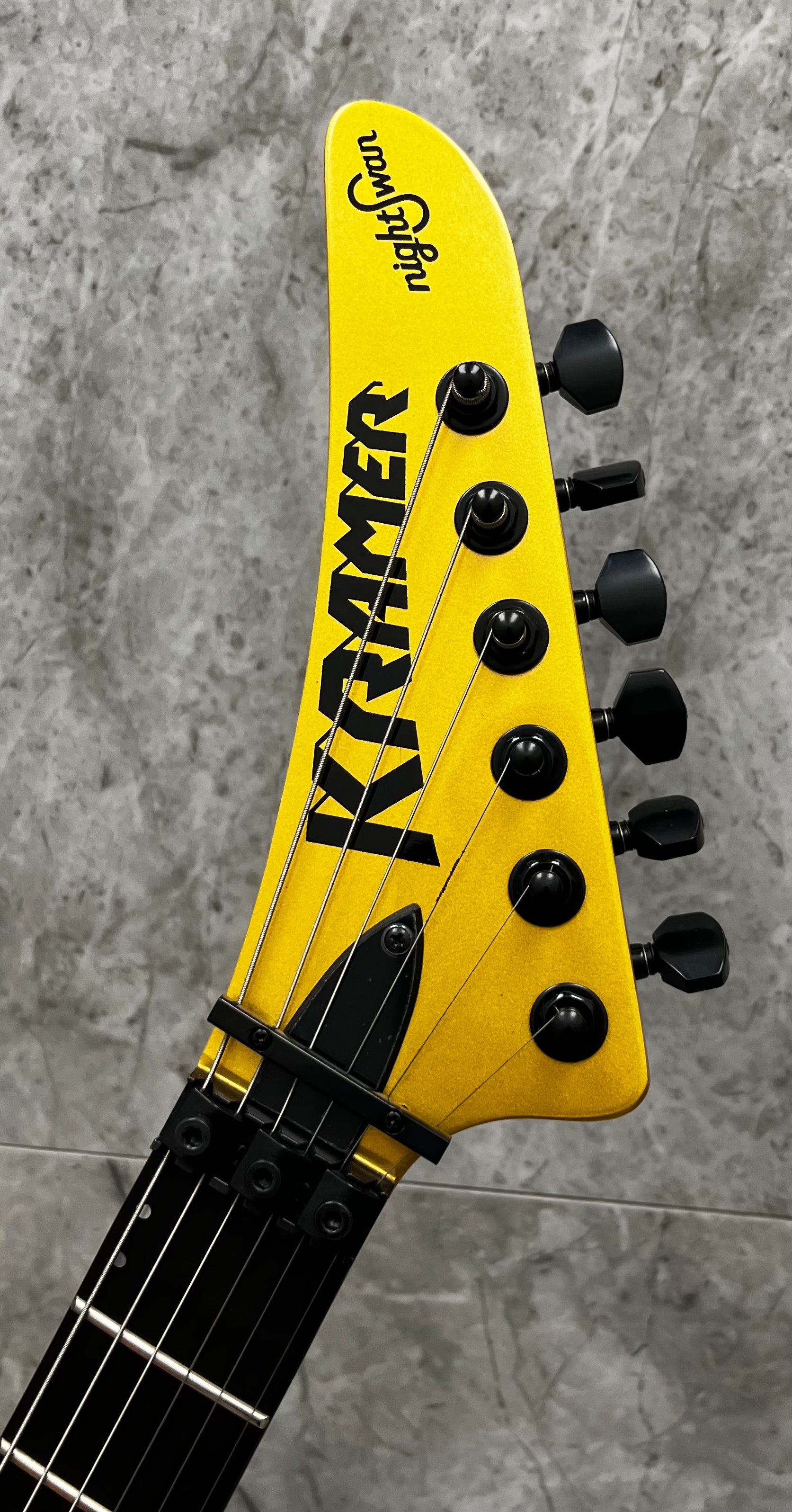 Kramer 50th Anniversary Series - Curated K50NS Nightswan Gold Gloss Finish W/ GIG BAG SERIAL NUMBER 260129013 - 8 LBS 2 OZ
