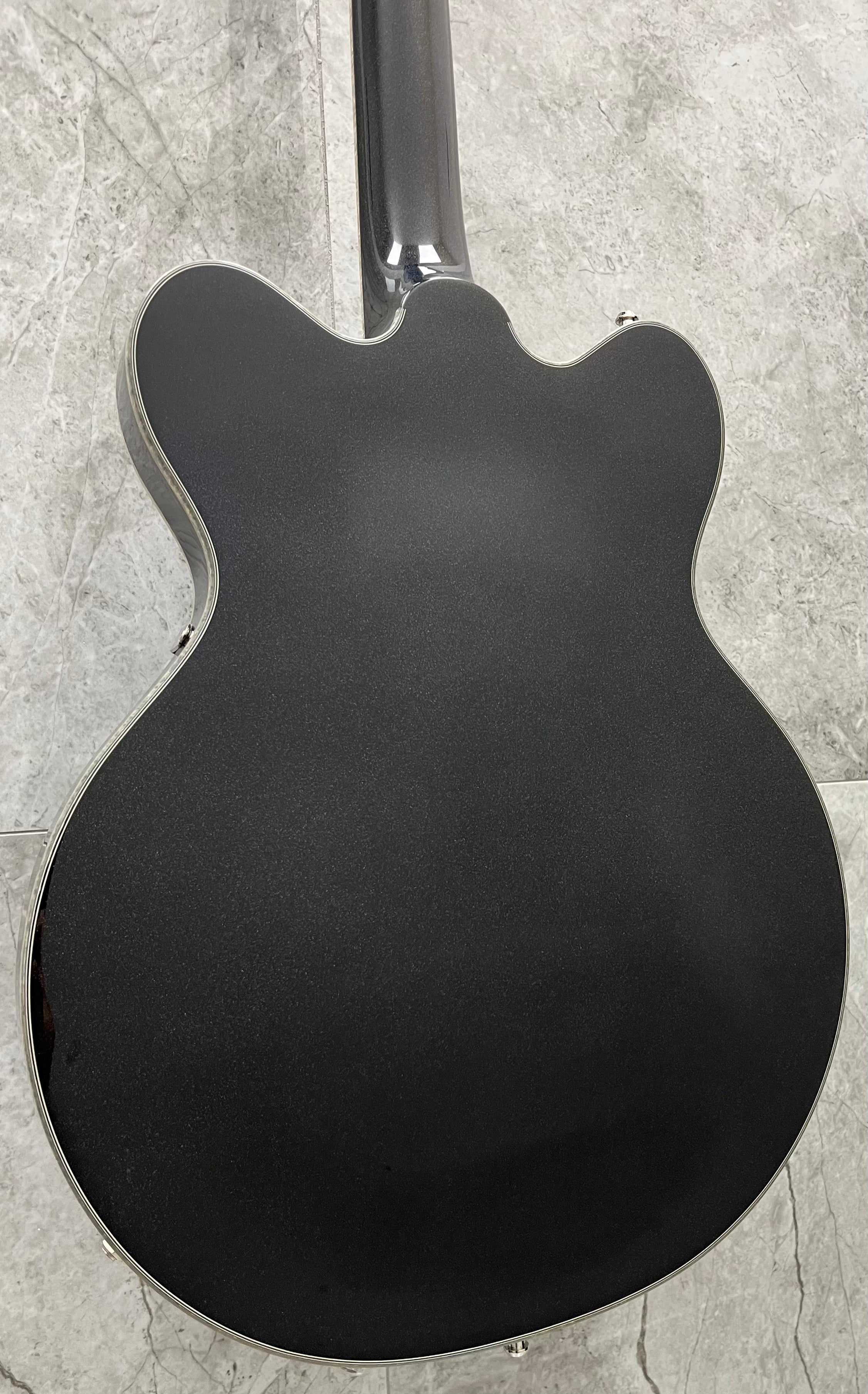 GRETSCH Electromatic John Gourley Broadkaster Center Block Iridescent Black 2508612581 SERIAL NUMBER CYGC23110153 - 7.8 LBS