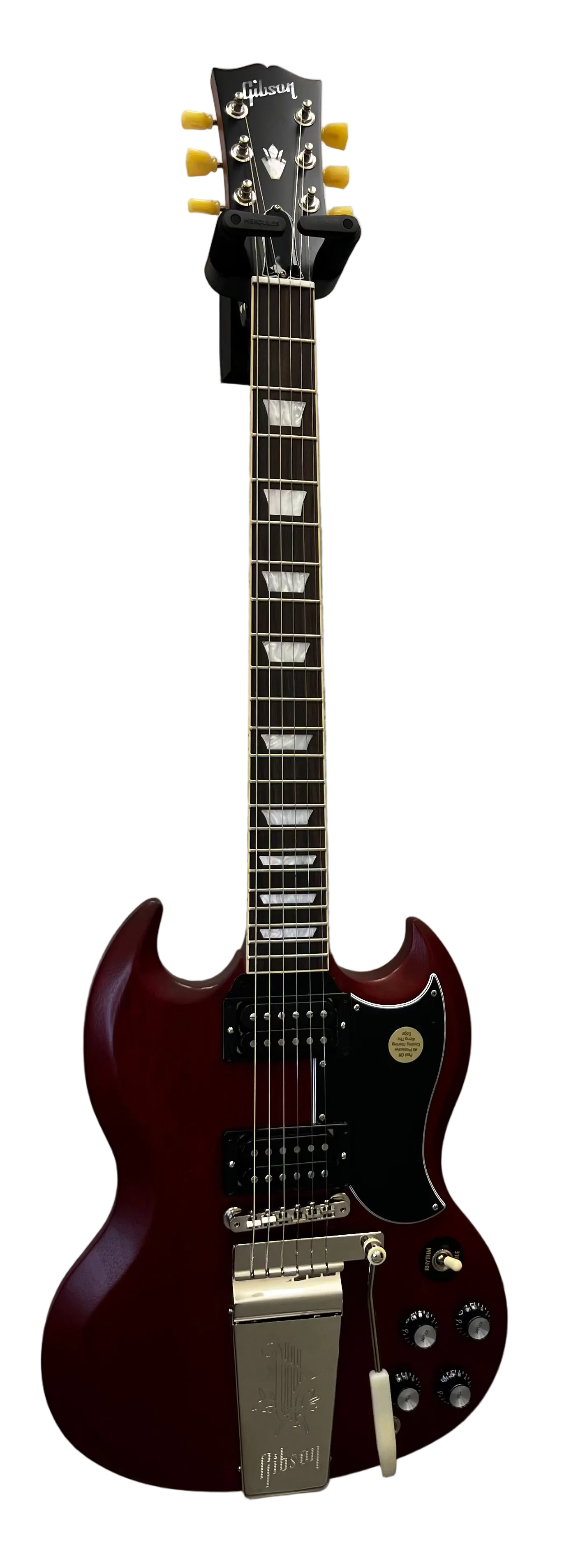 Gibson USA SG Standard Faded '61 w/Maestro - Vintage Cherry SG61F00VCNM SERIAL NUMBER 217820303 - 6 LBS 13 OZ
