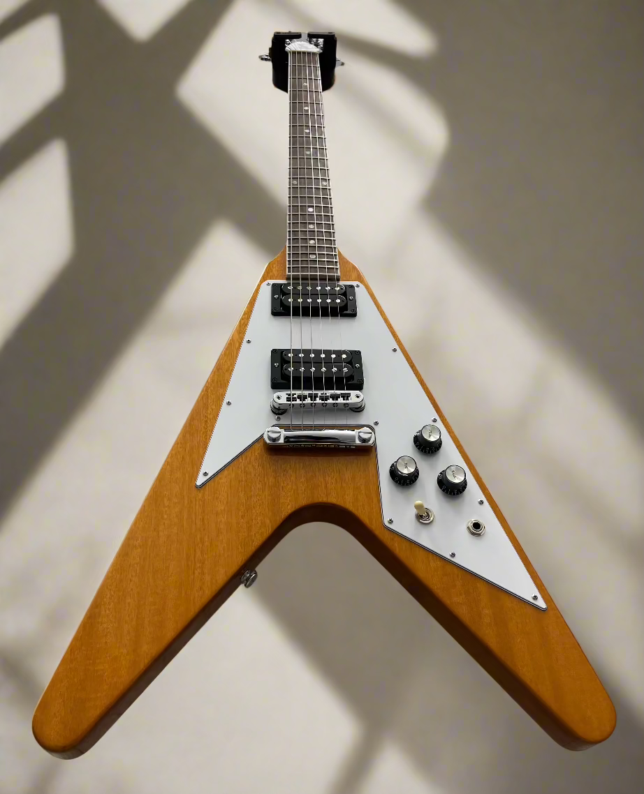 Gibson USA 70s Flying V Antique Natural DSVS00ANCH — L.A. Music
