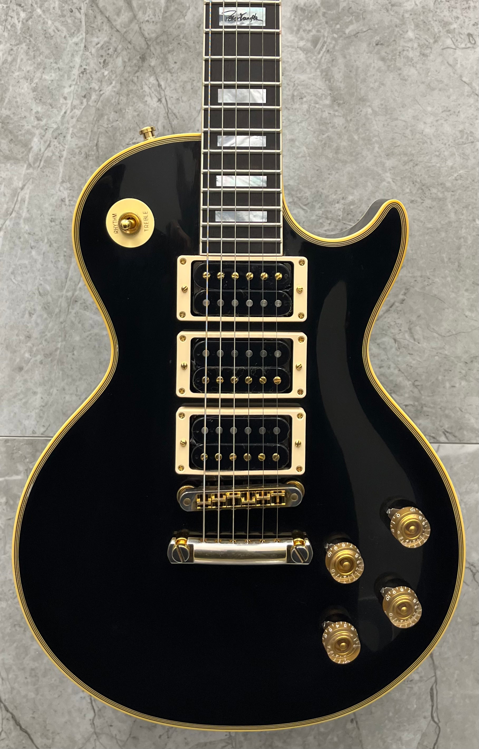 Gibson USA Custom Shop Peter Frampton Phenix Inspired Les Paul Custom CSPFXVOEBGH SERIAL NUMBER CS202649 - 9.0 LBS