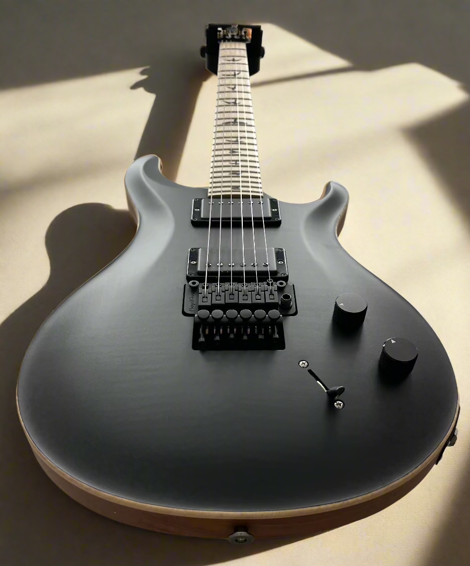 PRS Guitars USA DW CE 24 Dustie Waring Floyd Electric Guitar with Gigbag - Black Top 112797::ZV: SERIAL NUMBER 24 0400415 - 7.6 LBS