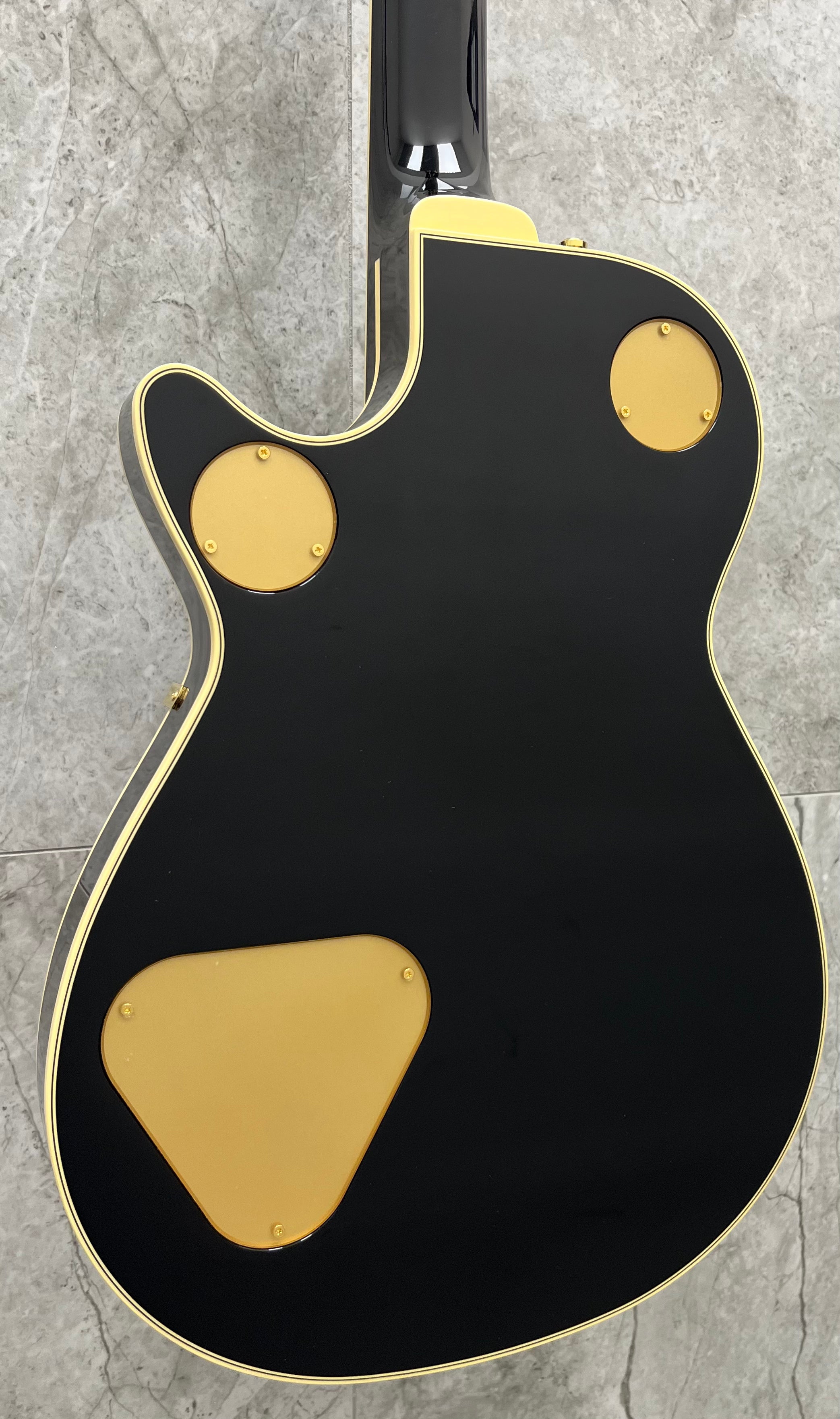 Gretsch MADE IN JAPAN Limited Edition Penguin with String-Thru Bigsby Ebony Fingerboard, Champagne Sparkle 2400585816 SERIAL NUMBER JT25072322 - 8 LBS 14 OZ