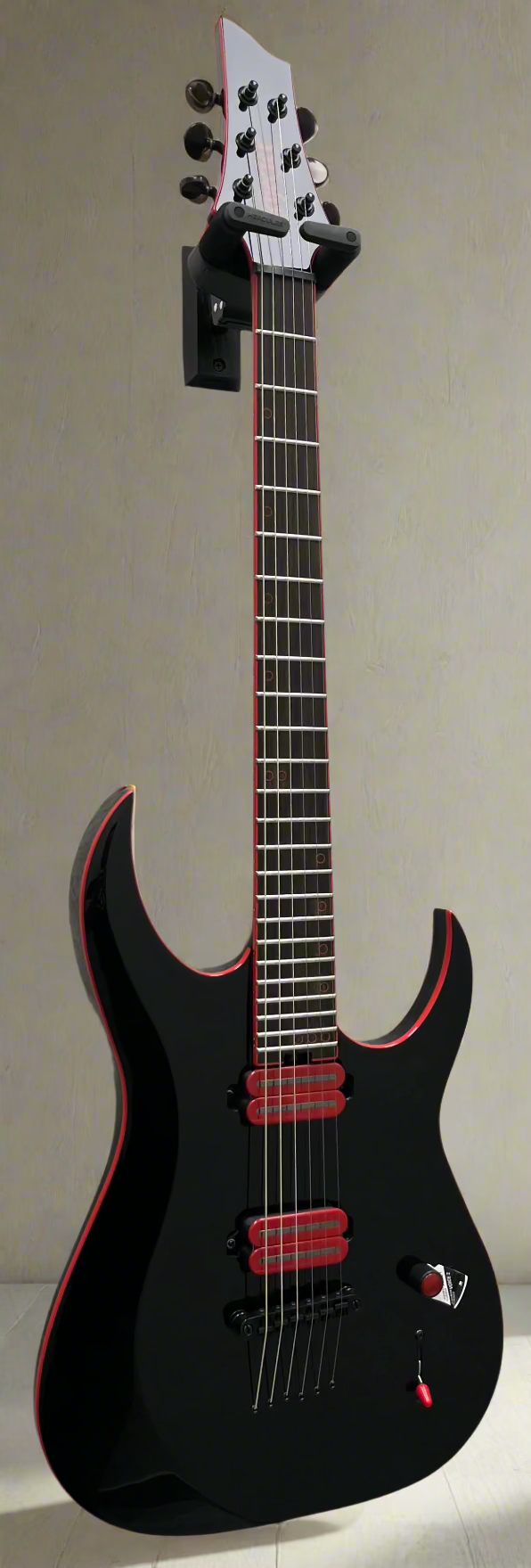 Schecter Sunset-6 Red Dawn Gloss Black 3890-SHC