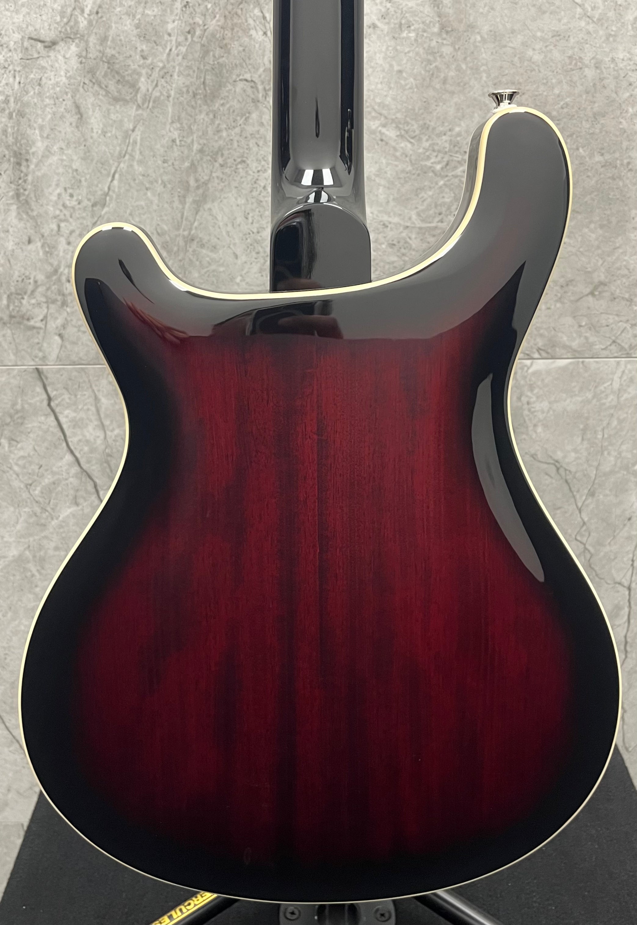 PRS Guitars SE Hollowbody Standard Electric Guitar - Fire Red Burst 105534::FR Includes Hard Shell Case SERIAL NUMBER CTCH00001 - 6.0 LBS