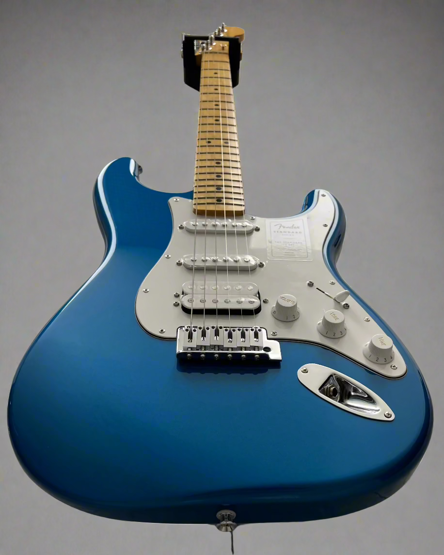 FENDER Standard Stratocaster HSS, Maple Fingerboard  Aqua Marine Metallic 0266420560 NEW 2025 MODEL SERIAL NUMBER ICF24000944 - 8.2 LBS