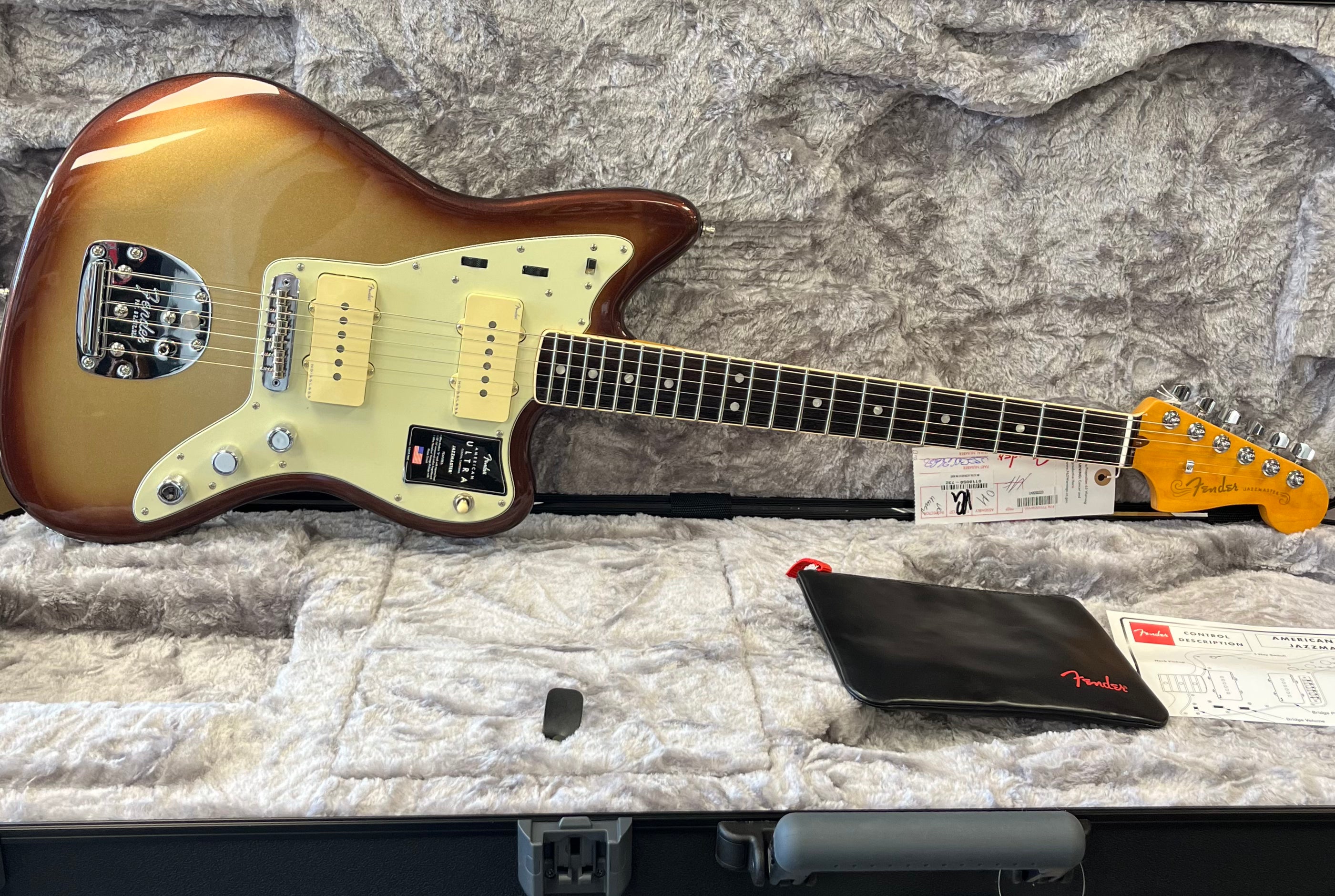 Fender American Ultra Jazzmaster Rosewood Fingerboard Mocha