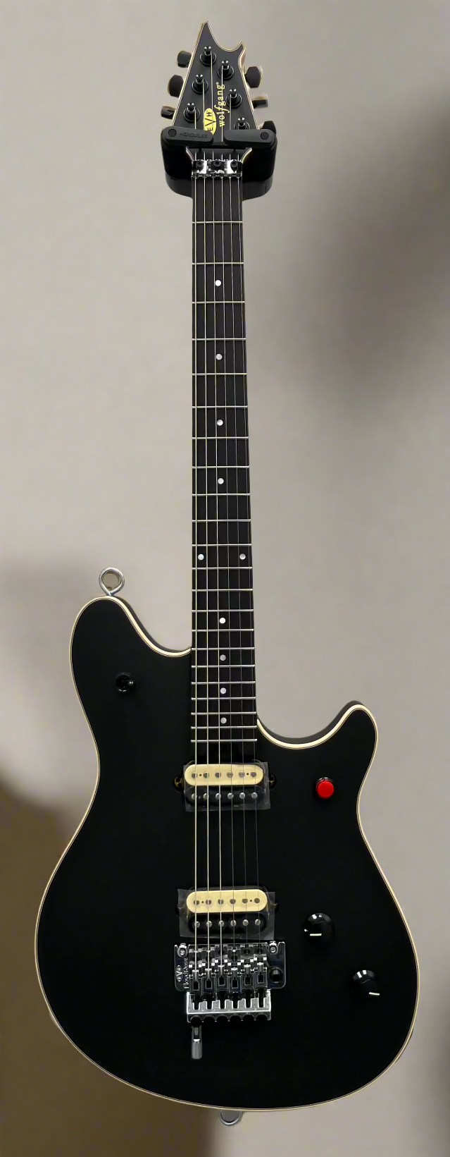 EVH Wolfgang USA Edward Van Halen Signature Ebony Fingerboard Stealth 5107920868 SERIAL NUMBER WG17430A - 8.0 LBS