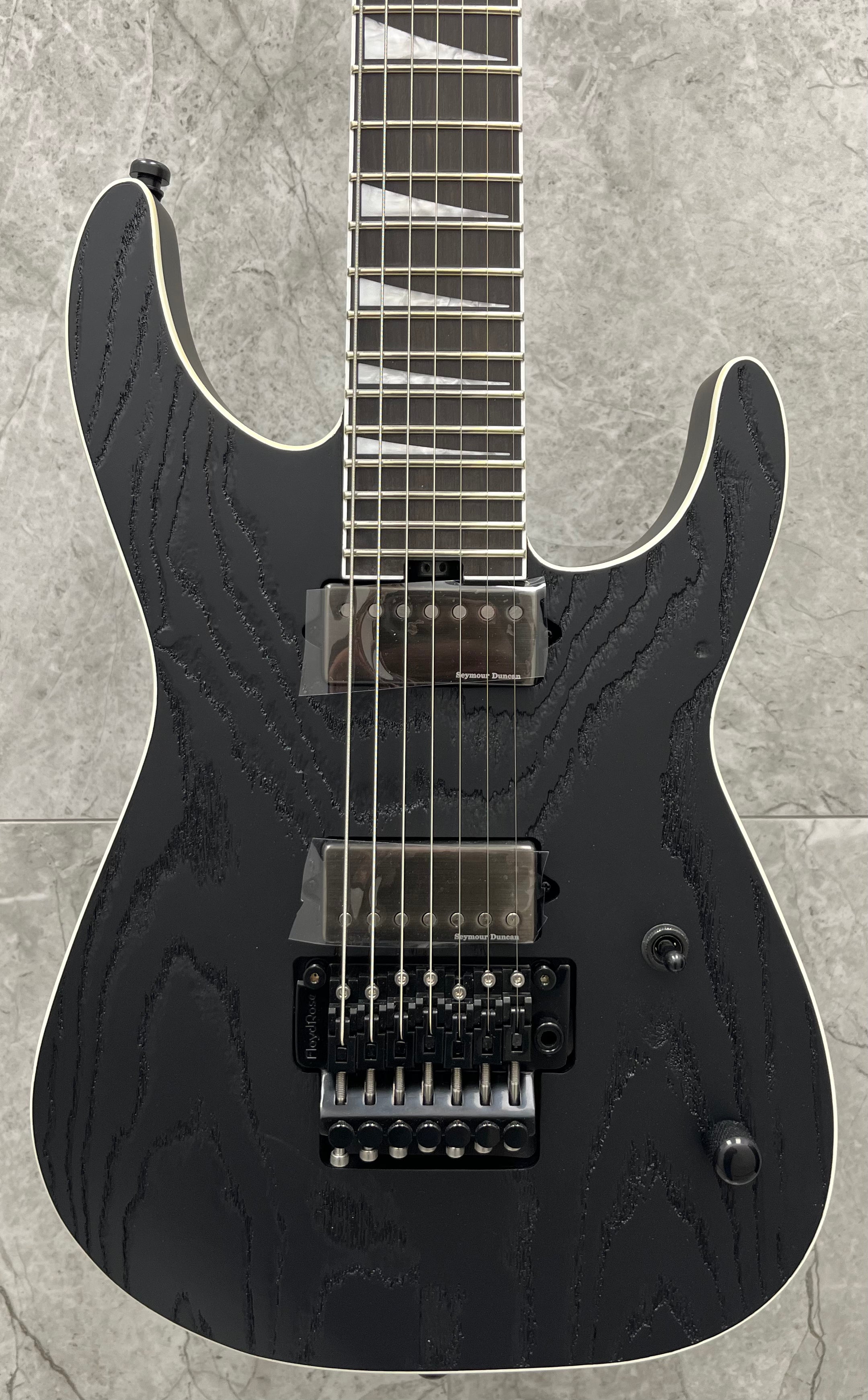 JACKSON Pro Series Signature Jeff Loomis Soloist 7 STRING Sandblasted Ash SL7 Ebony Fingerboard, Satin Black 2914237503