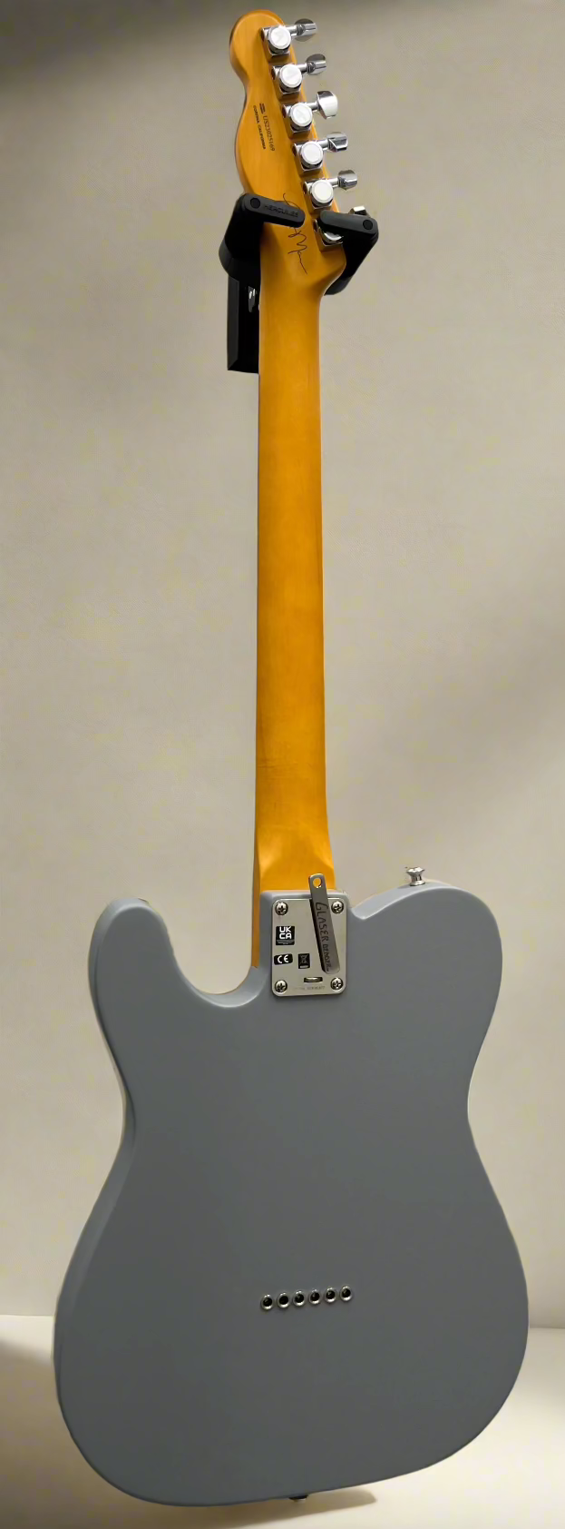 Fender USA Brent Mason Telecaster Maple Fingerboard Primer Gray 0115912793 SERIAL NUMBER US23025169 - 8.6 LBS
