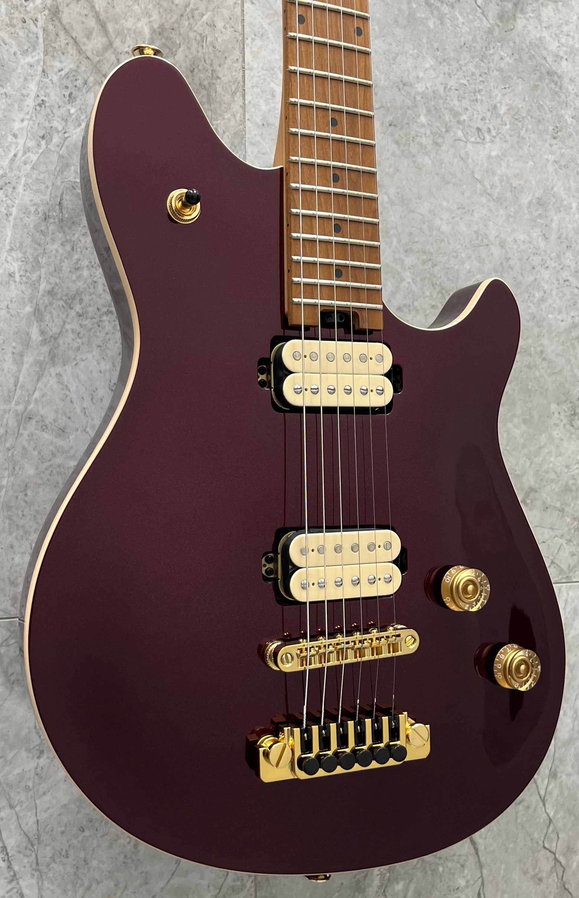 EVH Wolfgang Special TOM Baked Maple Fingerboard Oxblood 5107707539 SERIAL NUMBER WG243309M - 7.6 LBS