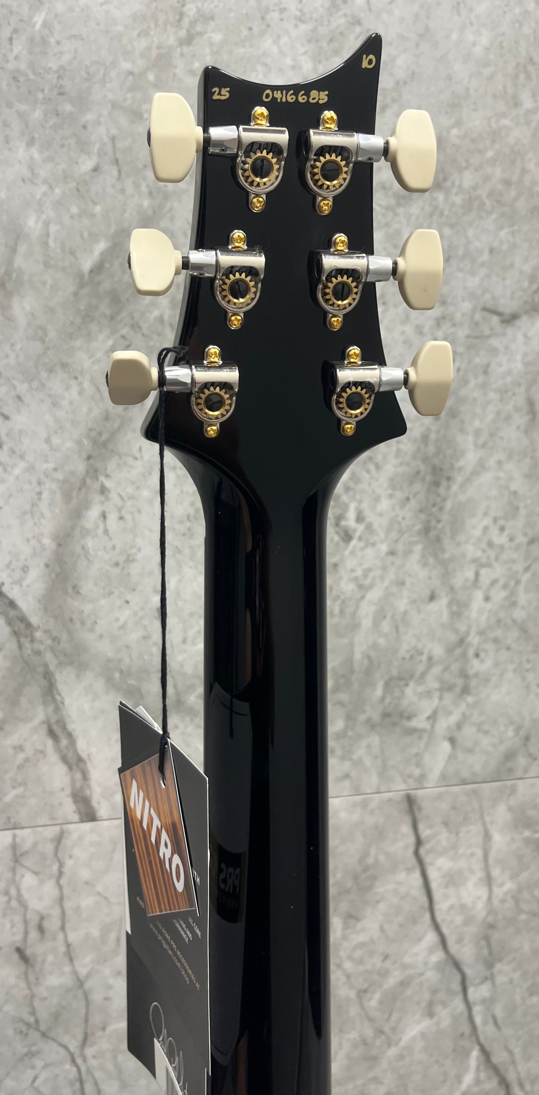 PRS USA Custom 24 - 10 Top Electric Guitar - CUSTOM COLOUR 112787::CC (Private Stock Colour) - Tiger Eye SERIAL NUMBER 250416685 - 7 LBS 10 OZ