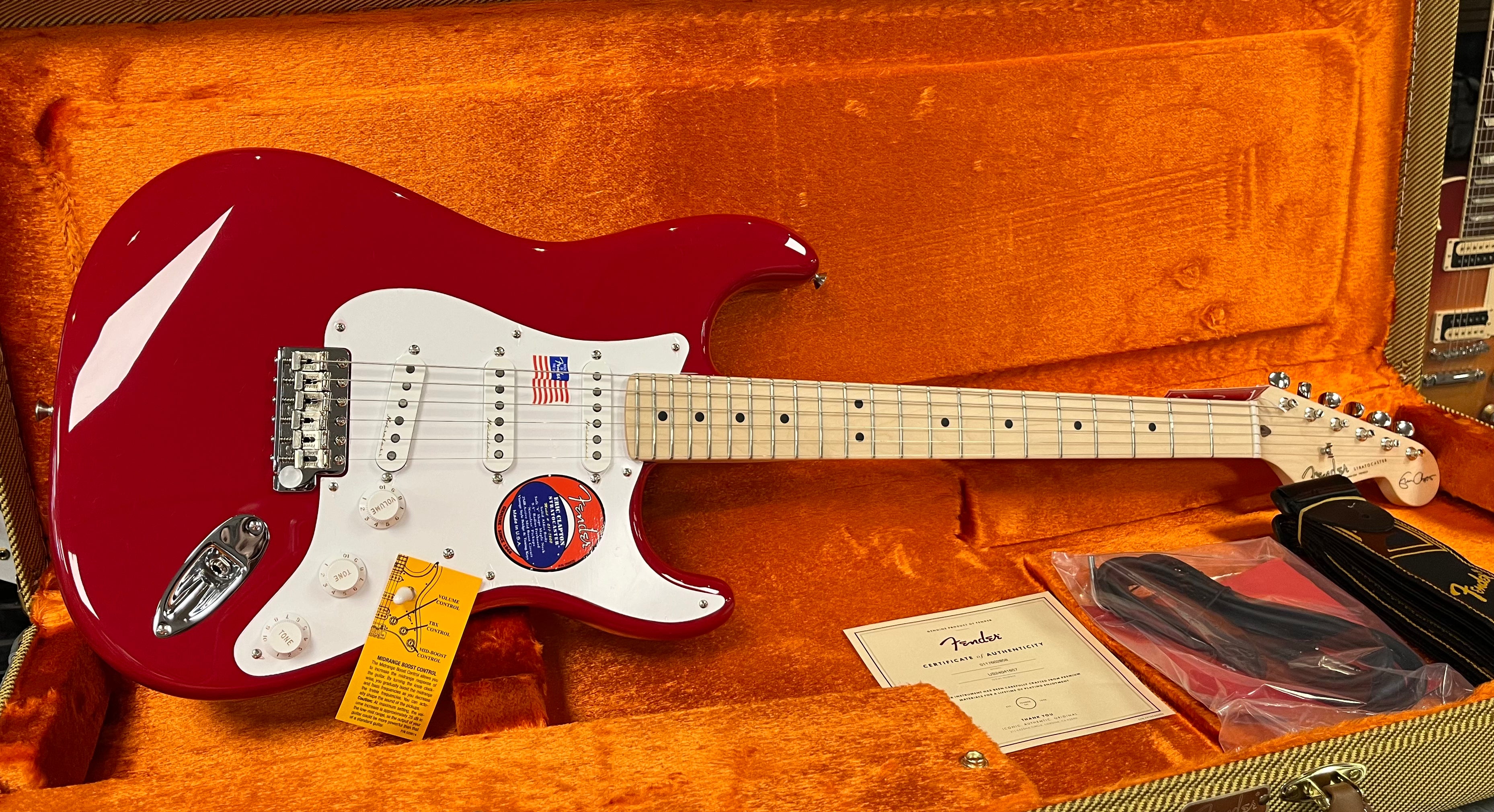 Fender USA Eric Clapton Stratocaster, Maple Fingerboard, Torino Fender USA Eric Clapton Stratocaster, Maple Fingerboard, Torino