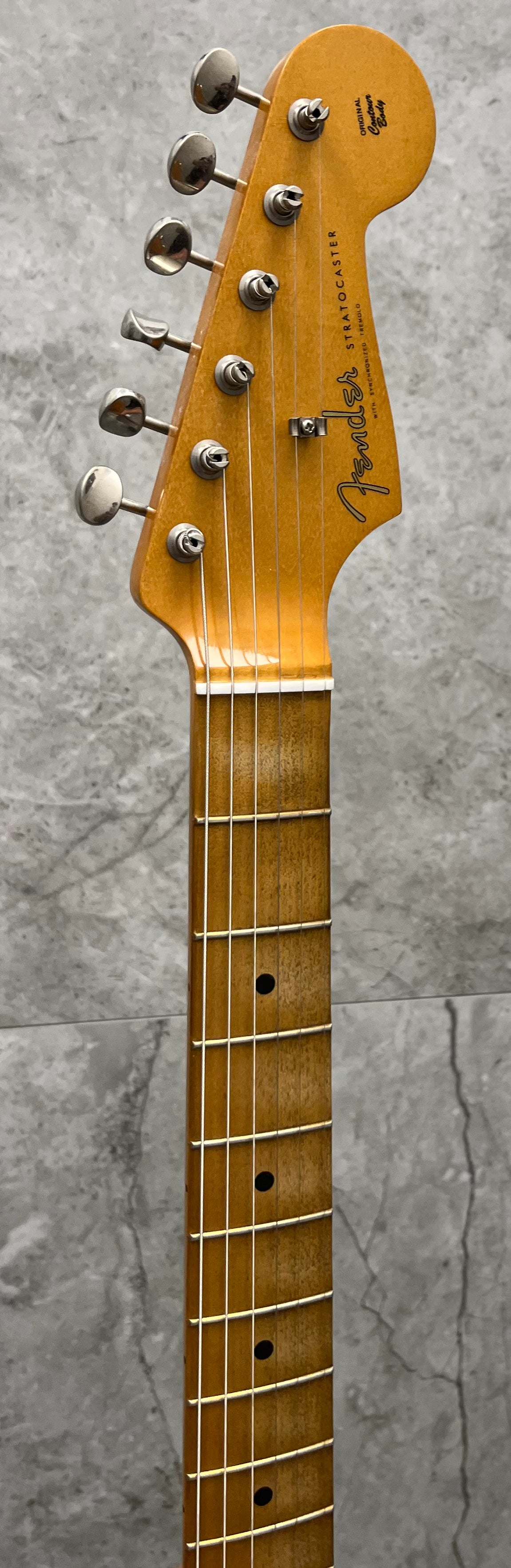 Fender Limited Edition Vintera  II Road Worn 60s Stratocaster Maple Fingerboard, Black 0148082306 SERIAL NUMBER MX25076627 - 7 LBS 1 OZ