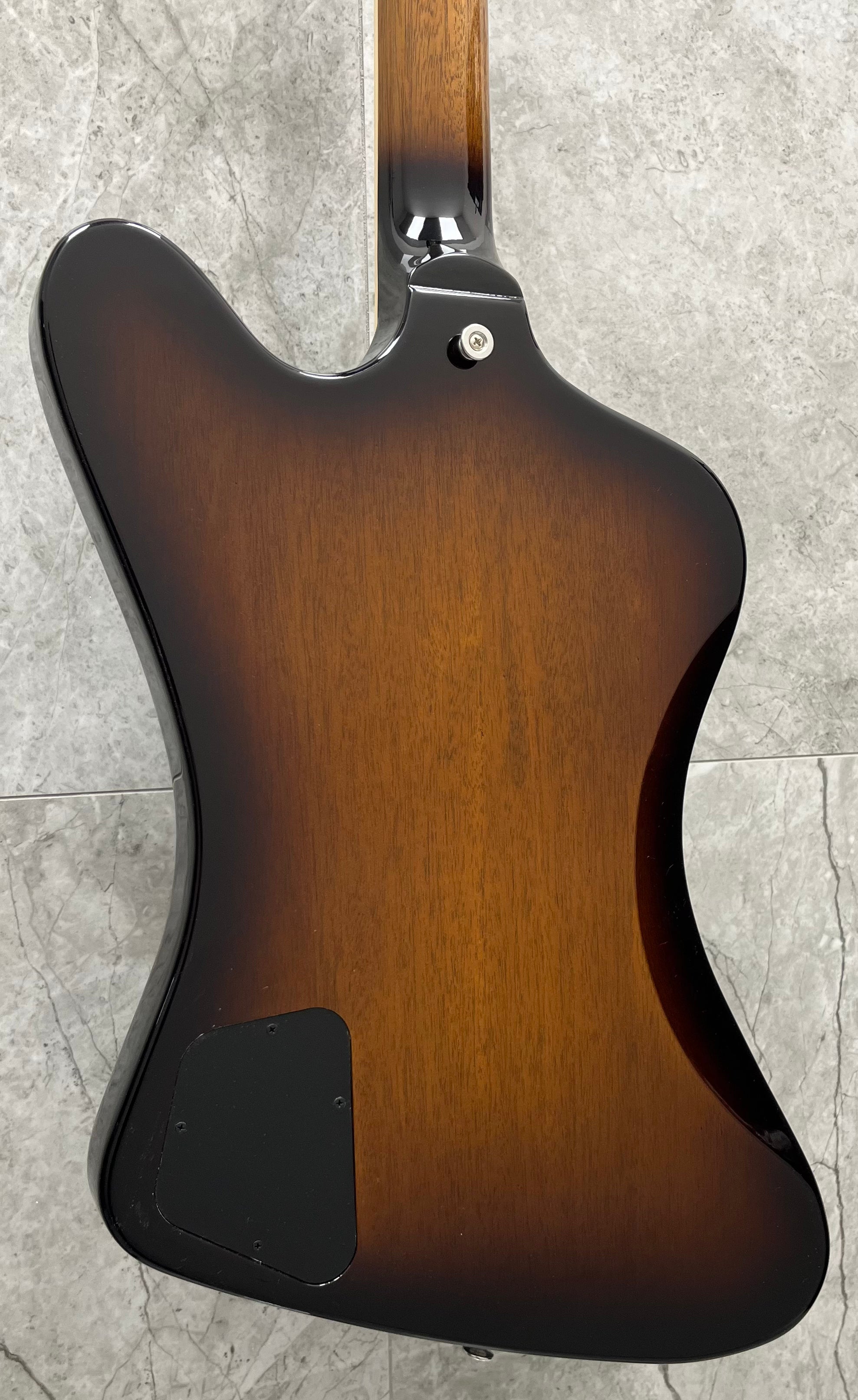 Gibson USA Firebird Platypus Electric Guitar with Hardshell Case - Tobacco Sunburst DSFRP00TBCH