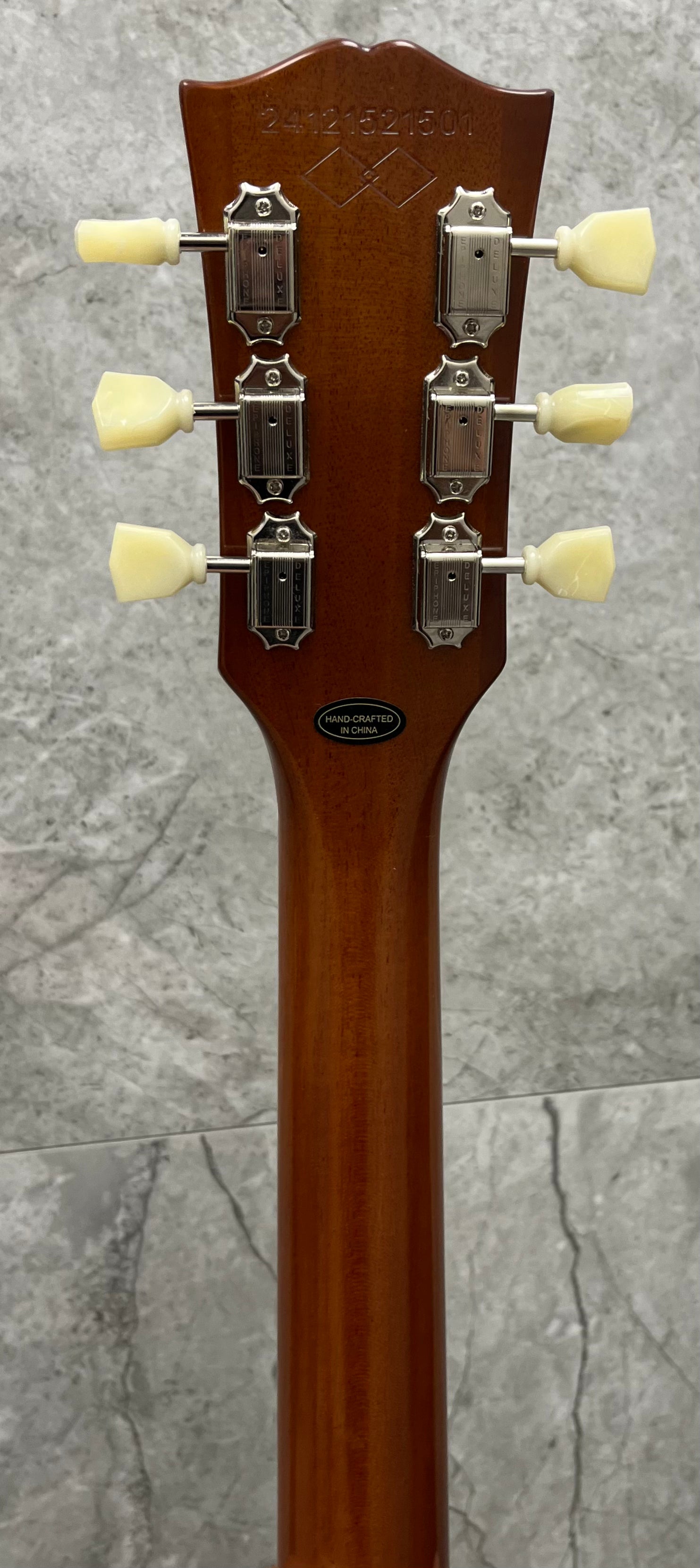 Epiphone Inspired by Gibson Custom 1957 Les Paul Goldtop Reissue Electric Guitar with Hardshell Case - Double Gold ECLPR7DGNH