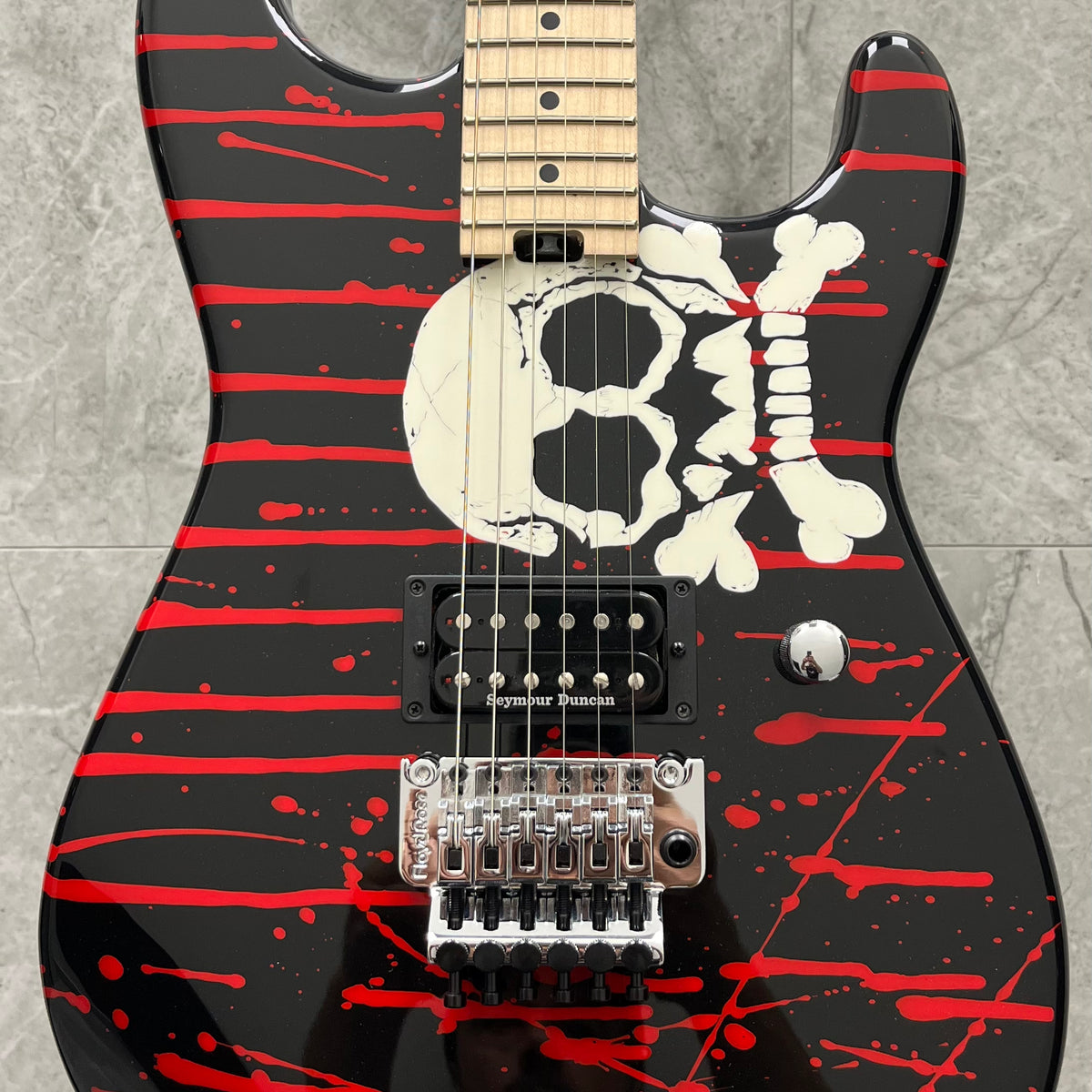 Charvel Pro Mod San Dimas Warren DeMartini Signature BLOOD AND