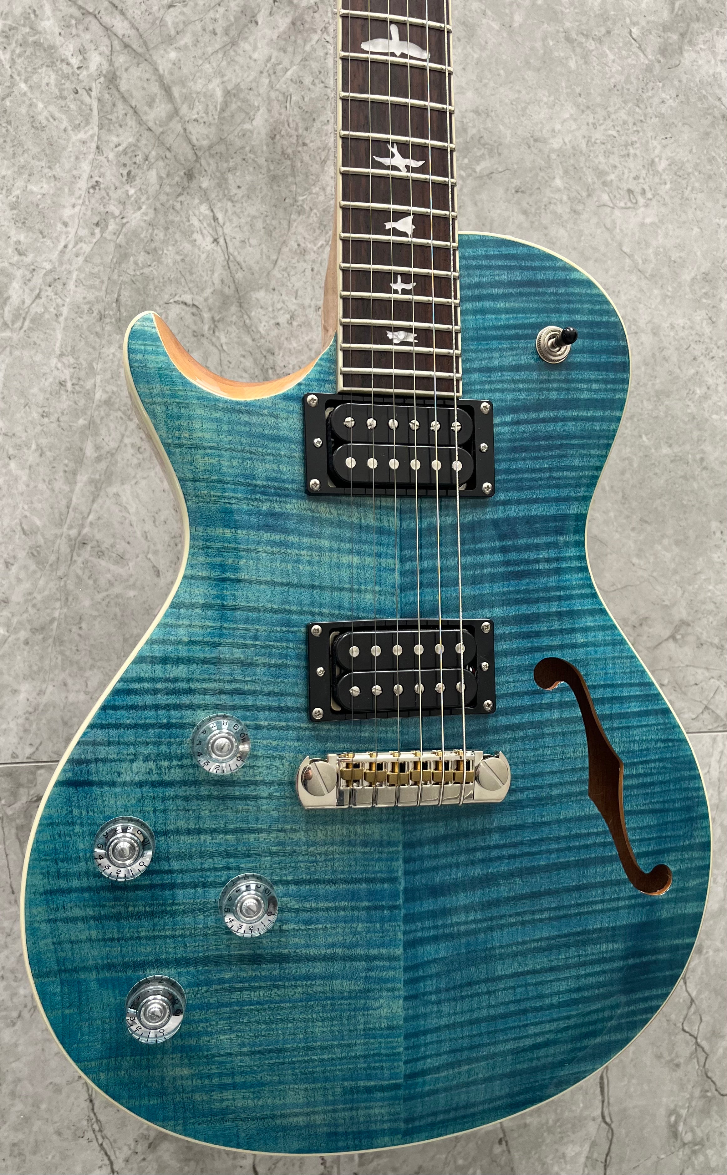 PRS Guitars SE Zach Myers 594 Left Handed MC - Myers Blue 114262::MC SERIAL NUMBER CTIH028692 - 7 LBS 2 OZ