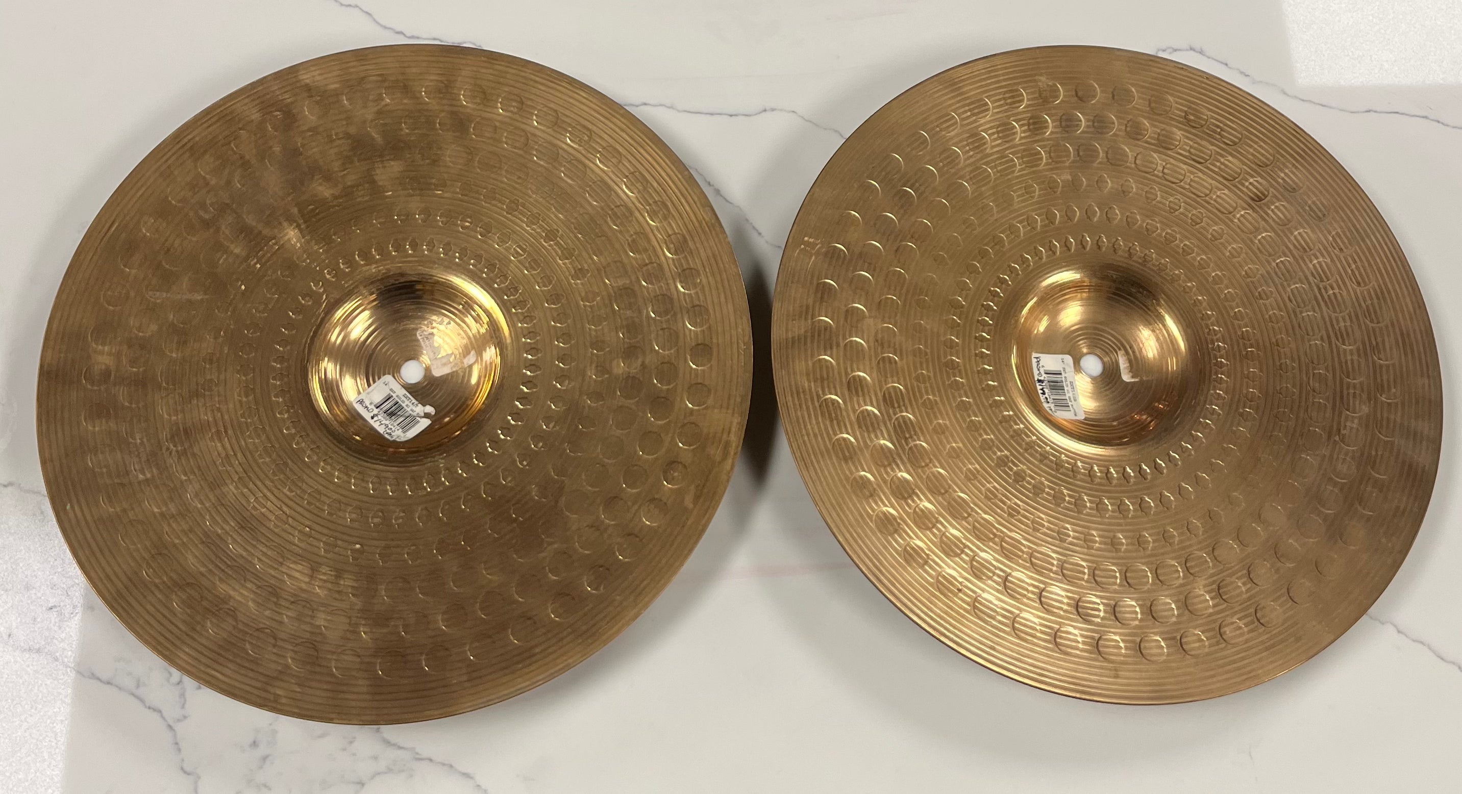 Zildjian ZXT Solid Hi-Hats 14 INCH 36cm PAIR FLOOR MODEL GOOD CONDITION