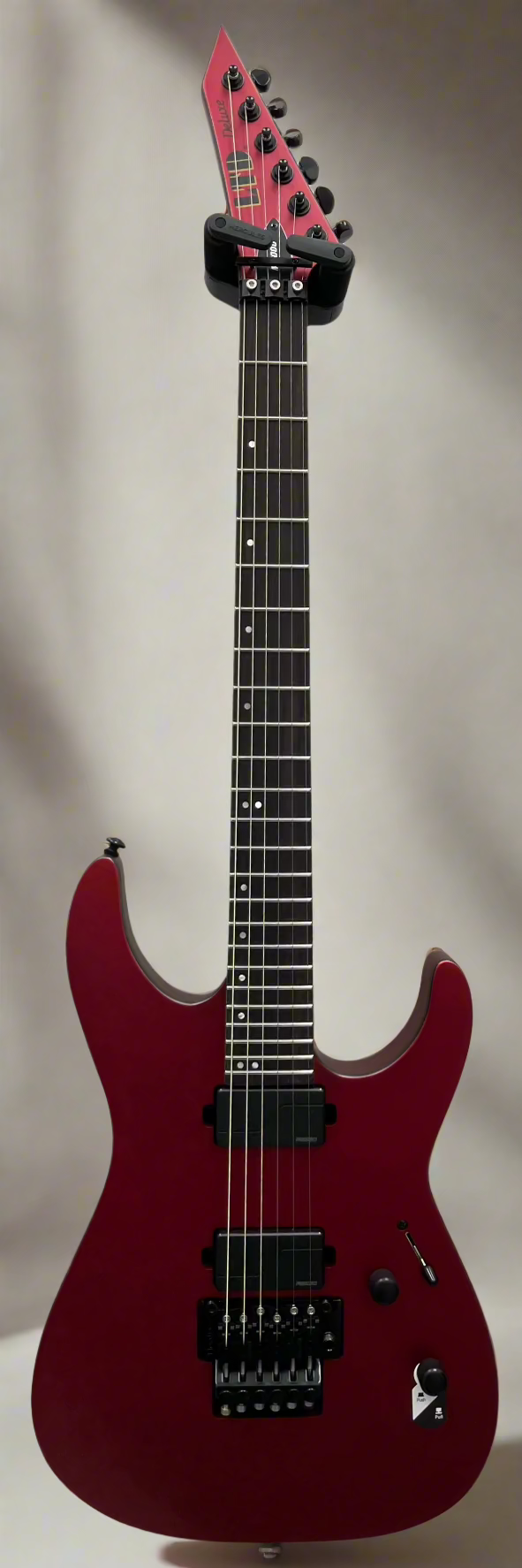 ESP LTD M-1000 Electric Guitar M1000 Candy Apple Red Satin LM1000CARS SERIAL NUMBER W24090341 - 8.2 LBS