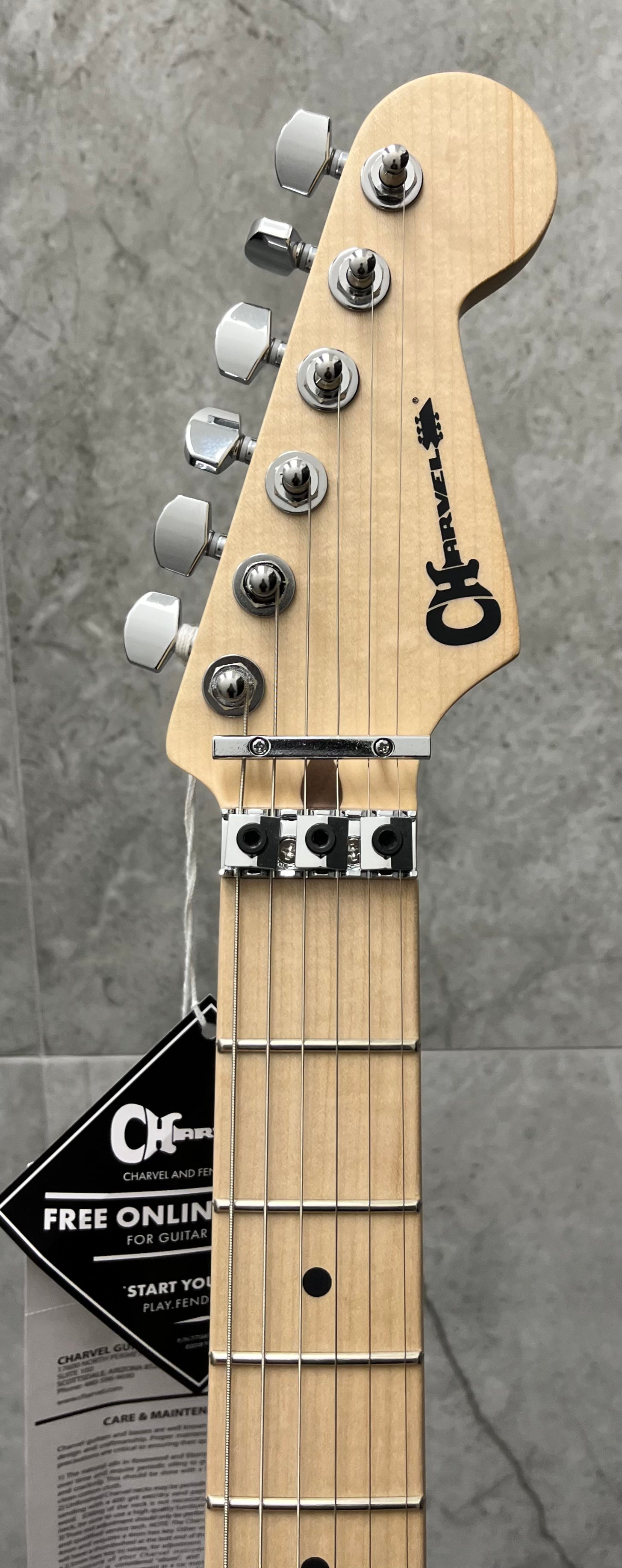 Charvel Pro Mod San Dimas Warren DeMartini Signature BLOOD AND SKULLS 2969171590 SERIAL NUMBER MC233011 - 7.8 LBS