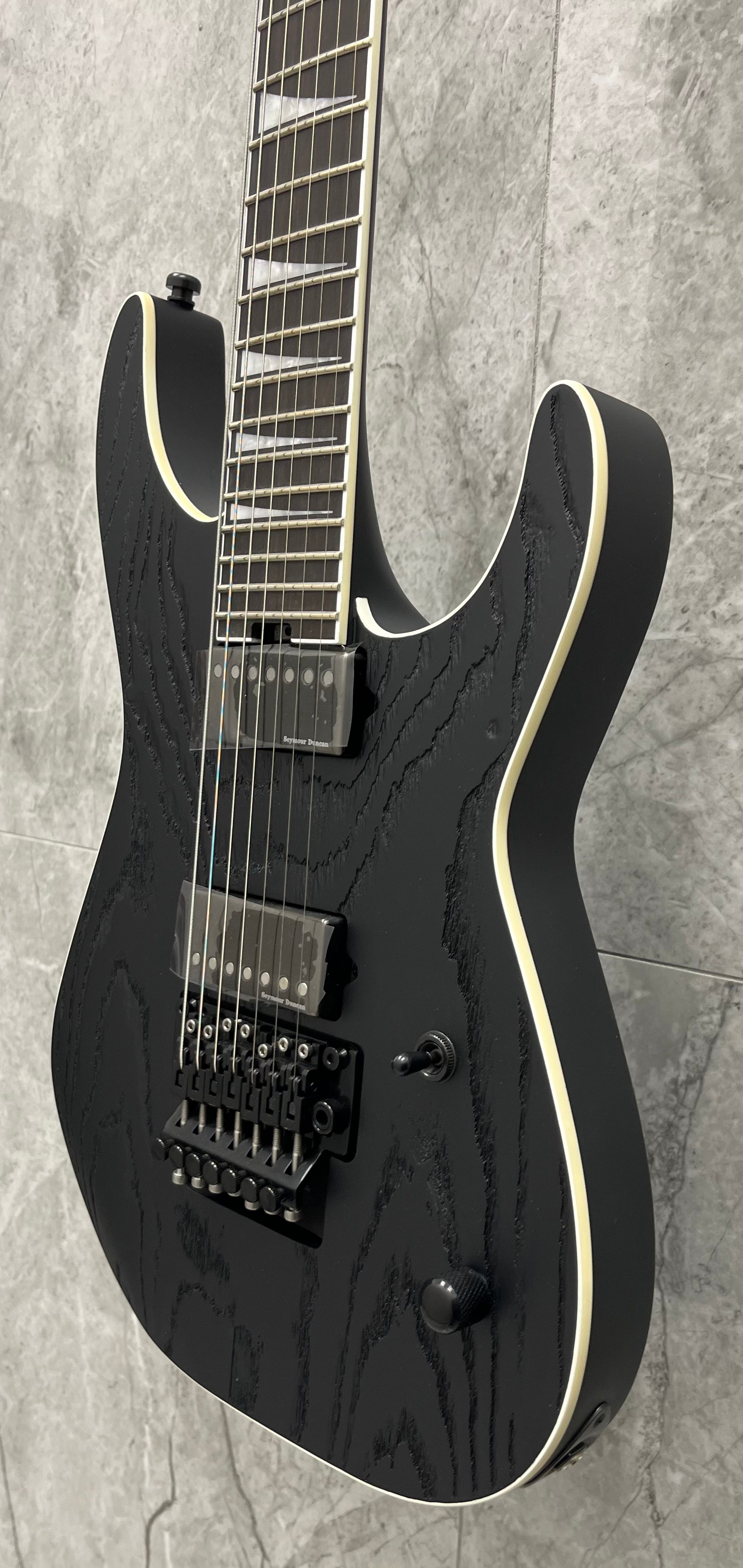 JACKSON Pro Series Signature Jeff Loomis Soloist 7 STRING Sandblasted Ash SL7 Ebony Fingerboard, Satin Black 2914237503