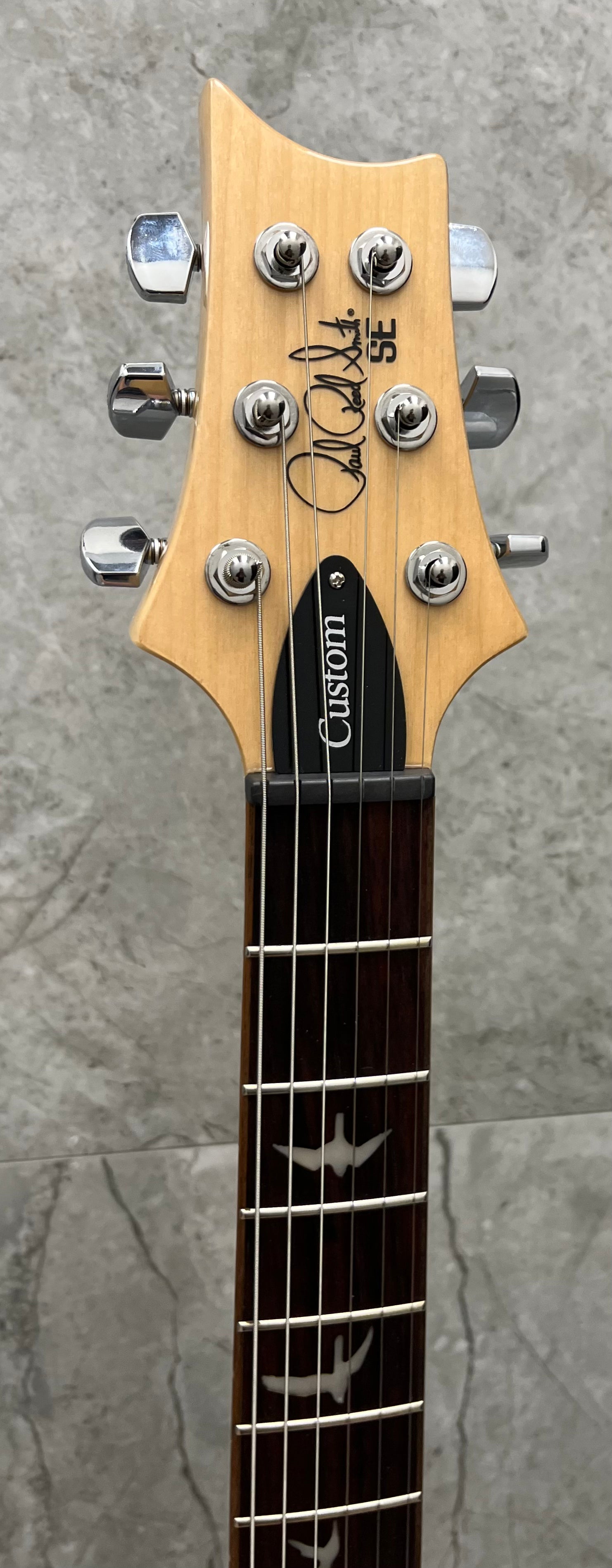PRS Guitars Limited Edition SE Custom 24 Burled Ash Electric Guitar with Gigbag - Lake Blue 114983::LN: SERIAL NUMBER CTIG105926 - 7.6 LBS