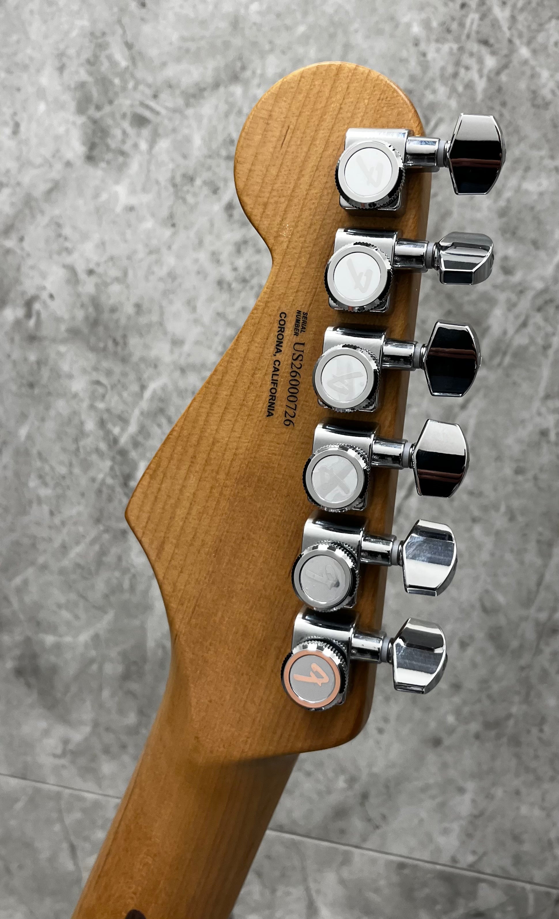 Fender Limited Edition American Ultra II Stratocaster HSS Graffiti Yellow w/Seymour Duncan 0179152713 SERIAL NUMBER US26000726 - 8 LBS 2 OZ