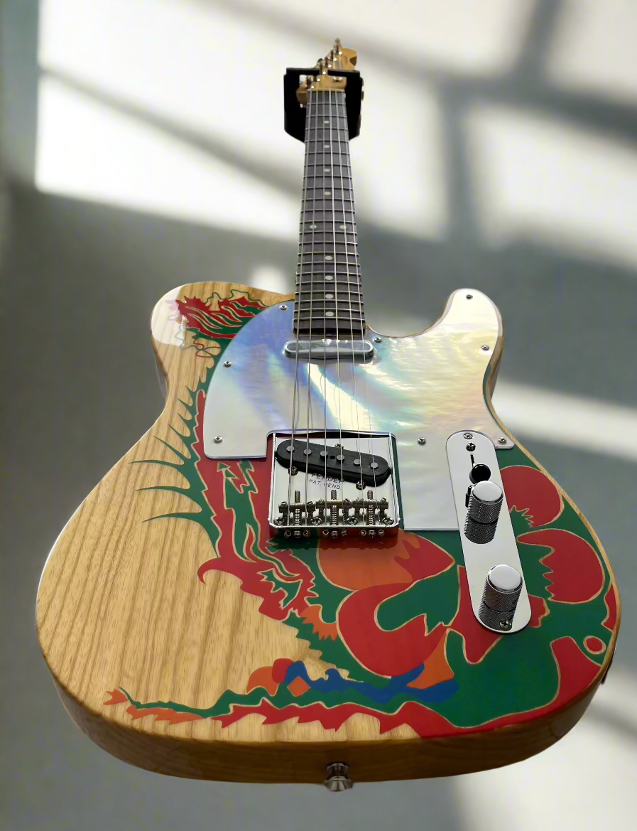 FENDER Jimmy Page Dragon Telecaster Rosewood Fingerboard Natural SERIAL NUMBER MXN02524 - 7.6 LBS