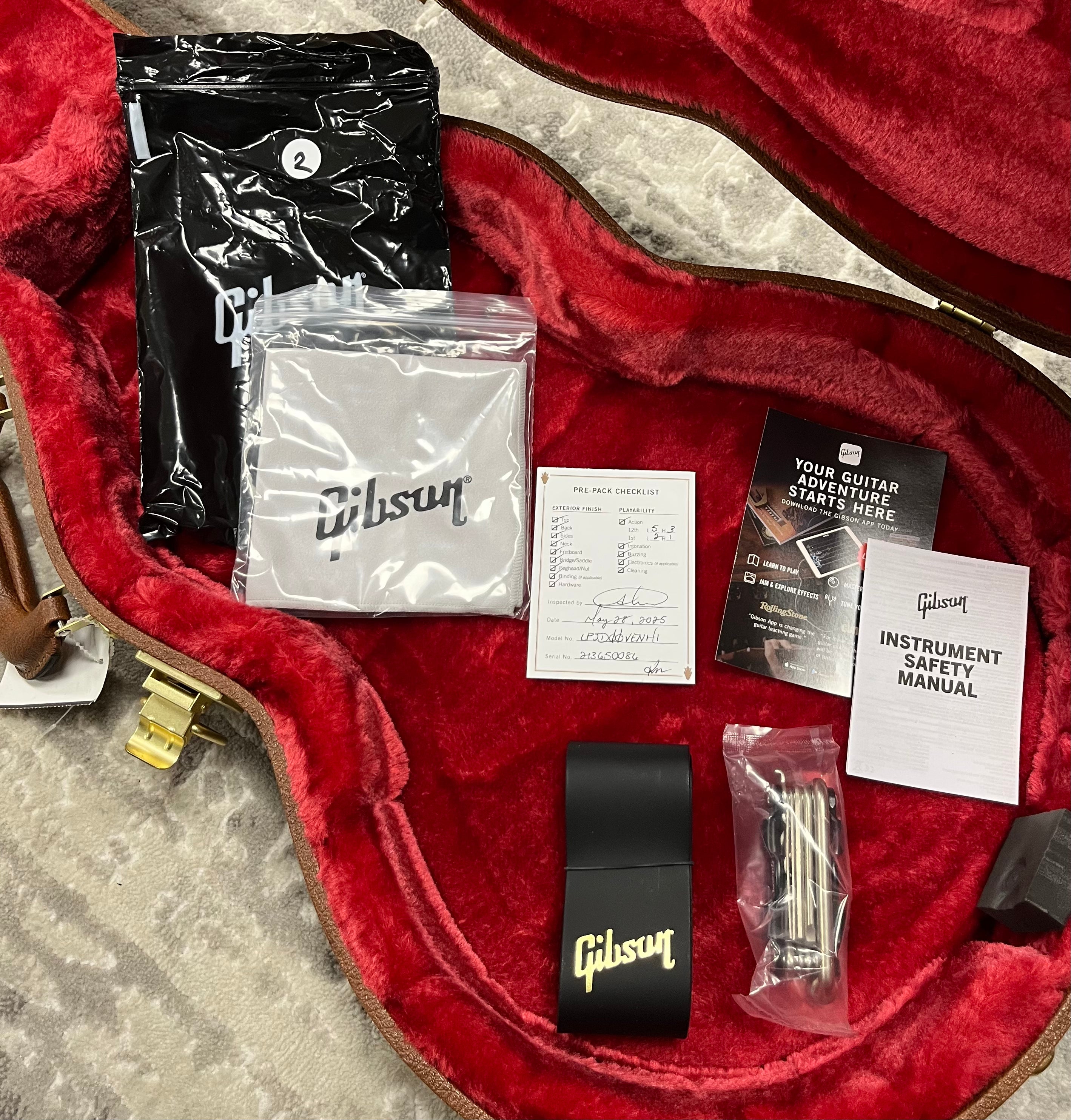 Gibson USA Les Paul Junior Double Cut Electric Guitar with Hardshell Case - Vintage Cherry LPJD00VENH SERIAL NUMBER 213650086 - 6 LBS 11 OZ