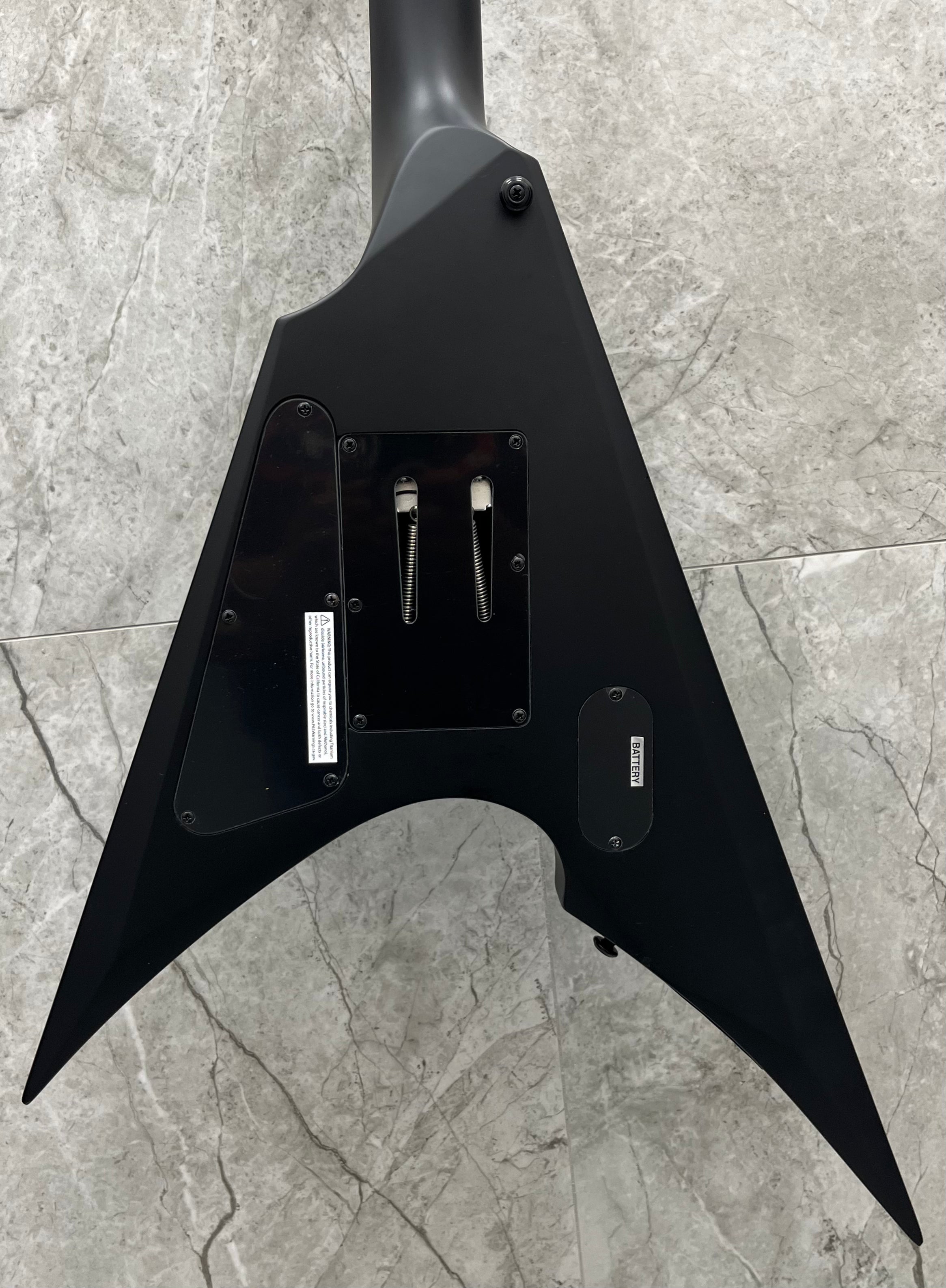 ESP LTD ARROW-1000 ARROW1000 Charcoal Burst Satin LARROW1000QMCHSBS