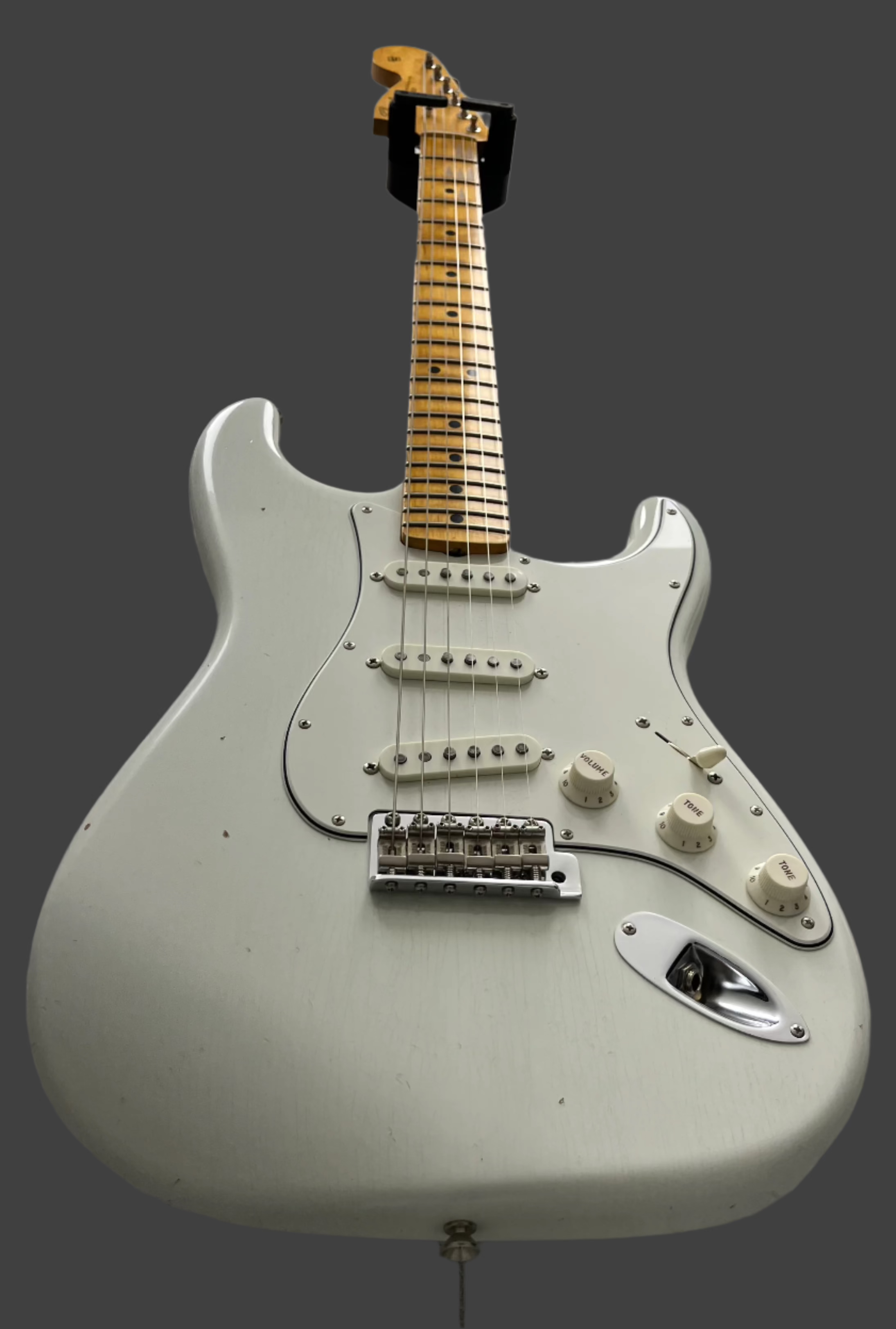 FENDER Jimi Hendrix USA Custom Shop Voodoo Child Strat - Journeyman Relic Olympic White 1510682805 SERIAL NUMBER VC0400 - 7.6 LBS