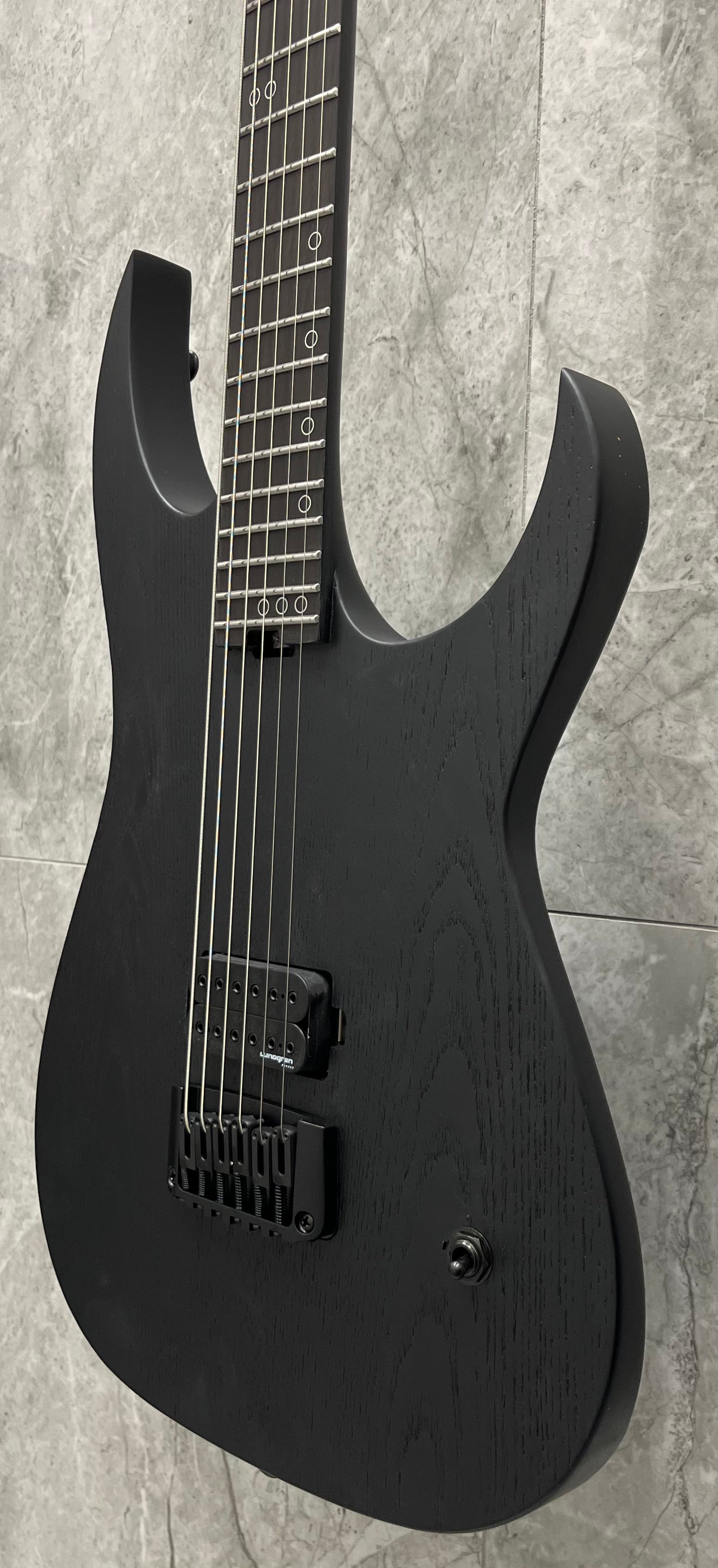 Schecter Keith Merrow Signature Baritone Guitar KM-6 MK-III EX Satin Black Open Pore 879-SHC
