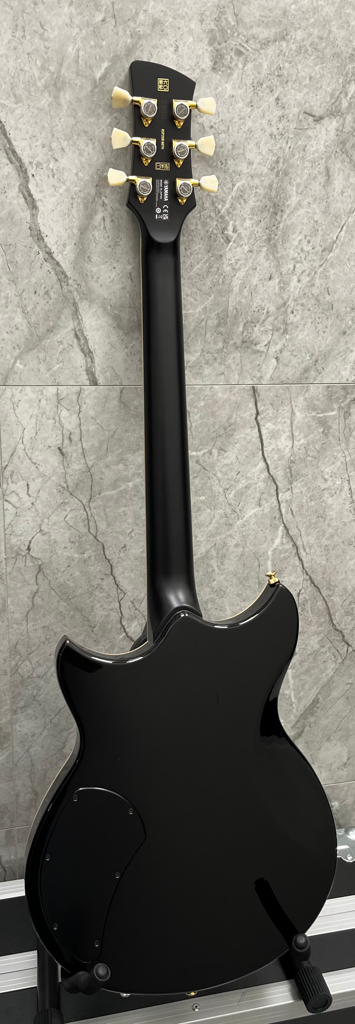 YAMAHA LIMITED EDITION #14 OF 200 REVSTAR 60TH ANNIVERSARY MODEL MADE IN JAPAN NOBLE BLACK BURST RSP20B SERIAL NUMBER ILM550E - 8 LBS 1 OZ