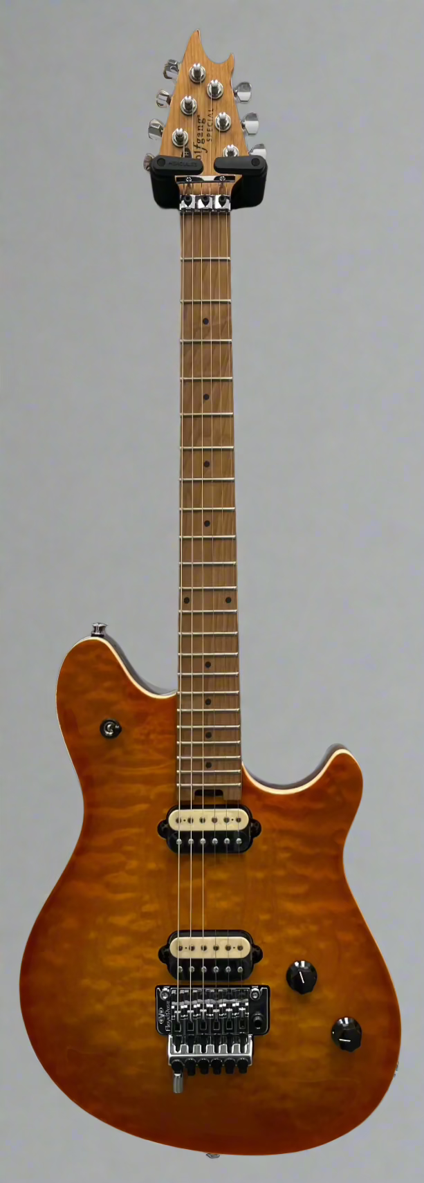 EVH Wolfgang Special QUILTED MAPLE -  Baked Maple Fingerboard Solar 5107701596 SERIAL NUMBER WG222317M - 7.4 LBS