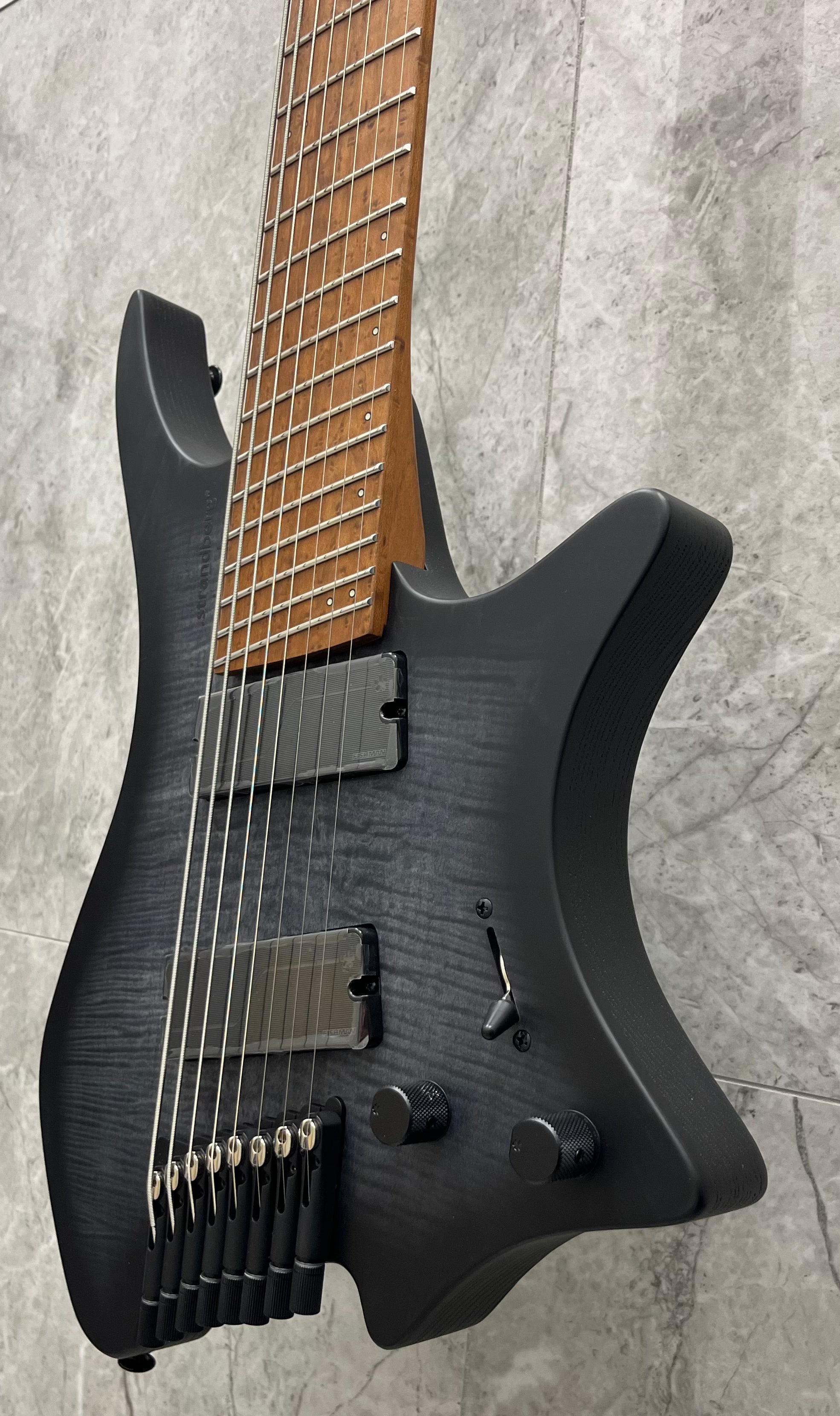 Strandberg Boden Original N2.8 8 String Black Denim Burst Satin BD8HCT-25O2-G1-BD SERIAL NUMBER C2510255 - 6 LBS 10 OZ