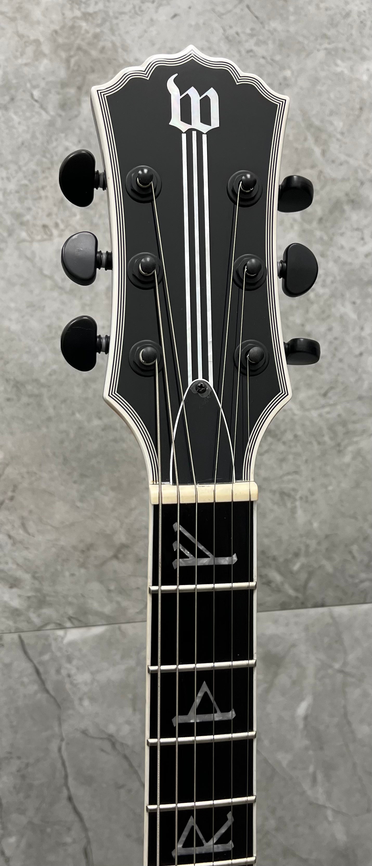 Wylde Audio Heathen Grail Tortoise Black Blizzard Electric Guitar, Buzzsaw Rawtop 4551-SHC SERIAL NUMBER WA23030259 - 8.8 LBS