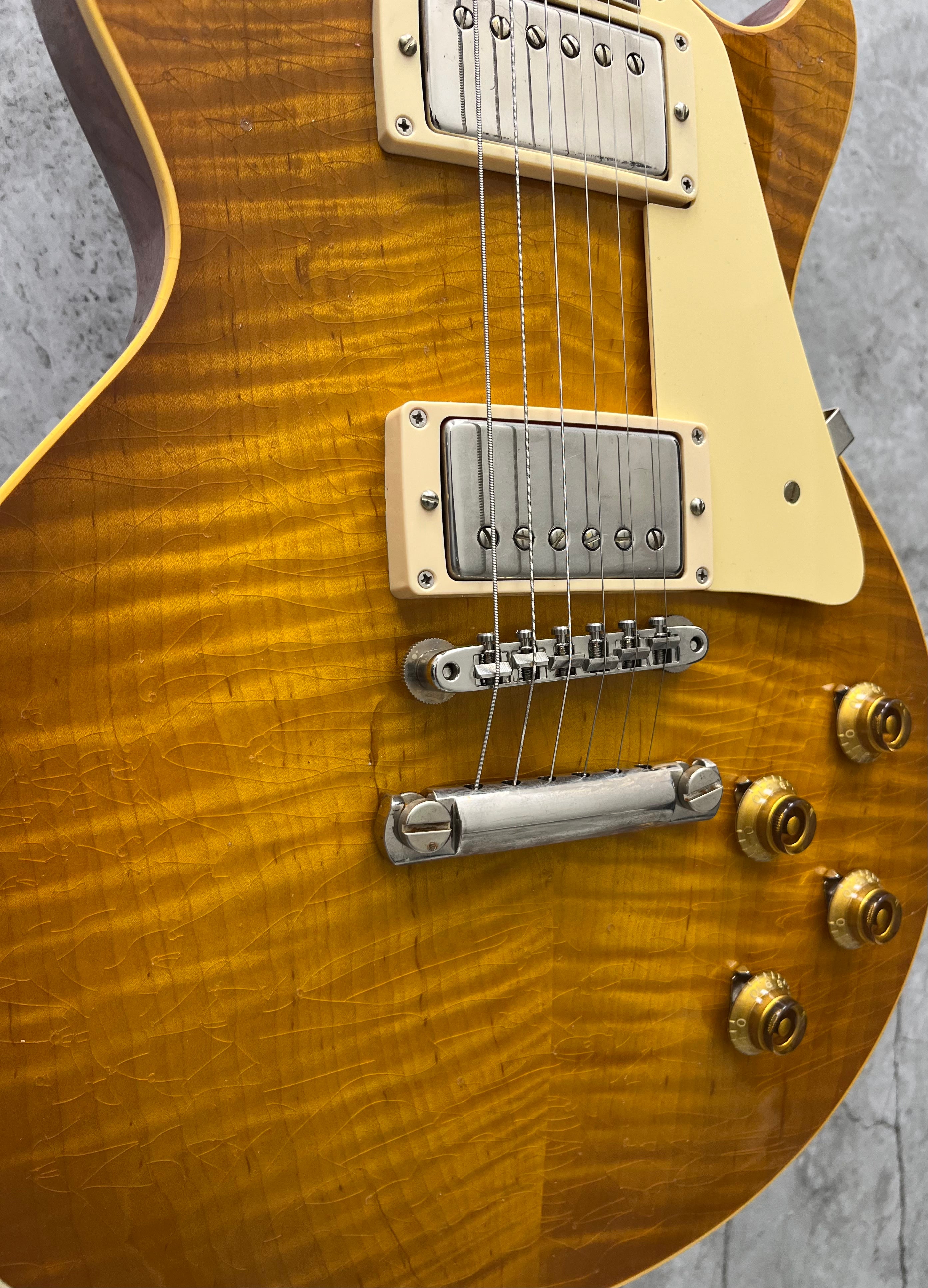 Gibson USA Custom Shop Murphy Lab 1959 Les Paul Standard Dirty Lemon Burst Light Aged - Dirty Lemon LPR59LADLNH SERIAL NUMBER 943368 - 8.6 LBS