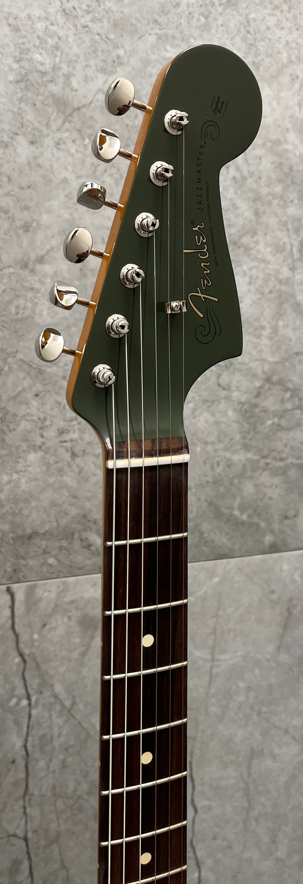 Fender LIMITED EDITION FSR Vintera II 50s Jazzmaster Rosewood Fingerboard Olive 0149110398 SERIAL NUMBER MX25092820 - 7 LBS 9OZ