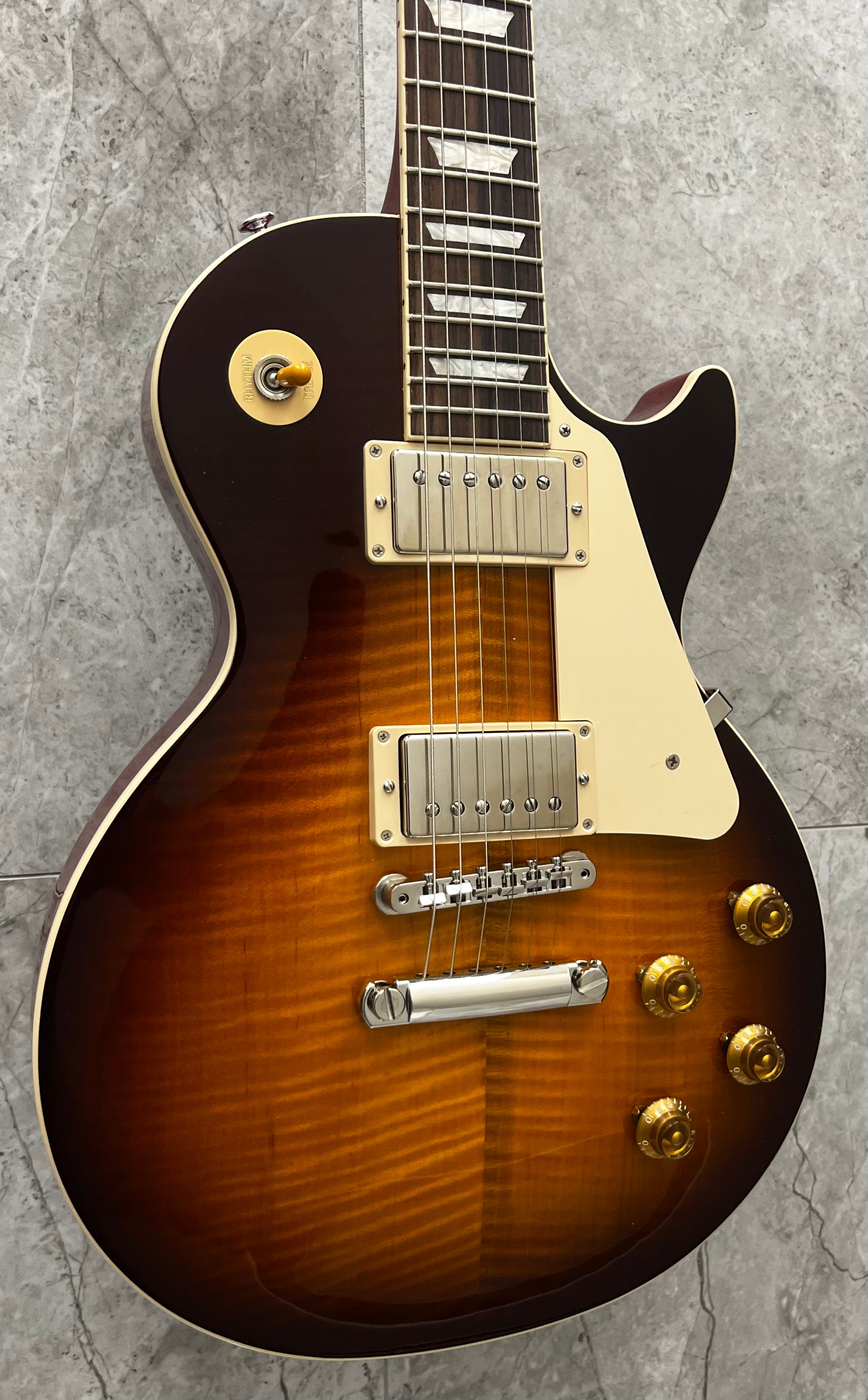 Gibson USA Les Paul Standard 50s AAA Figured Top Kindred Burst LPS5G26KDNH SERIAL NUMBER 234950014 - 9 lbs 4 OZ