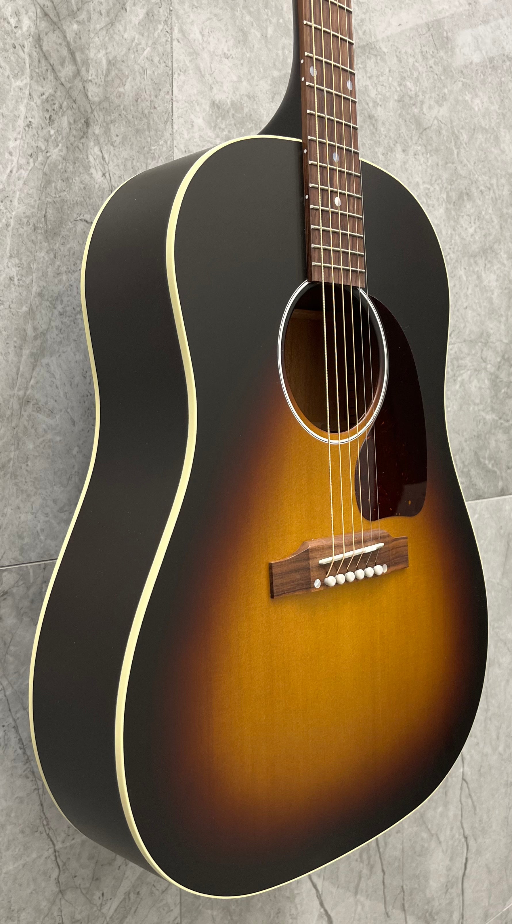 Gibson USA J-45 Special Acoustic / Electric Guitar with Softshell Case - Satin Vintage Sunburst J45 MCRS45SPCVS
