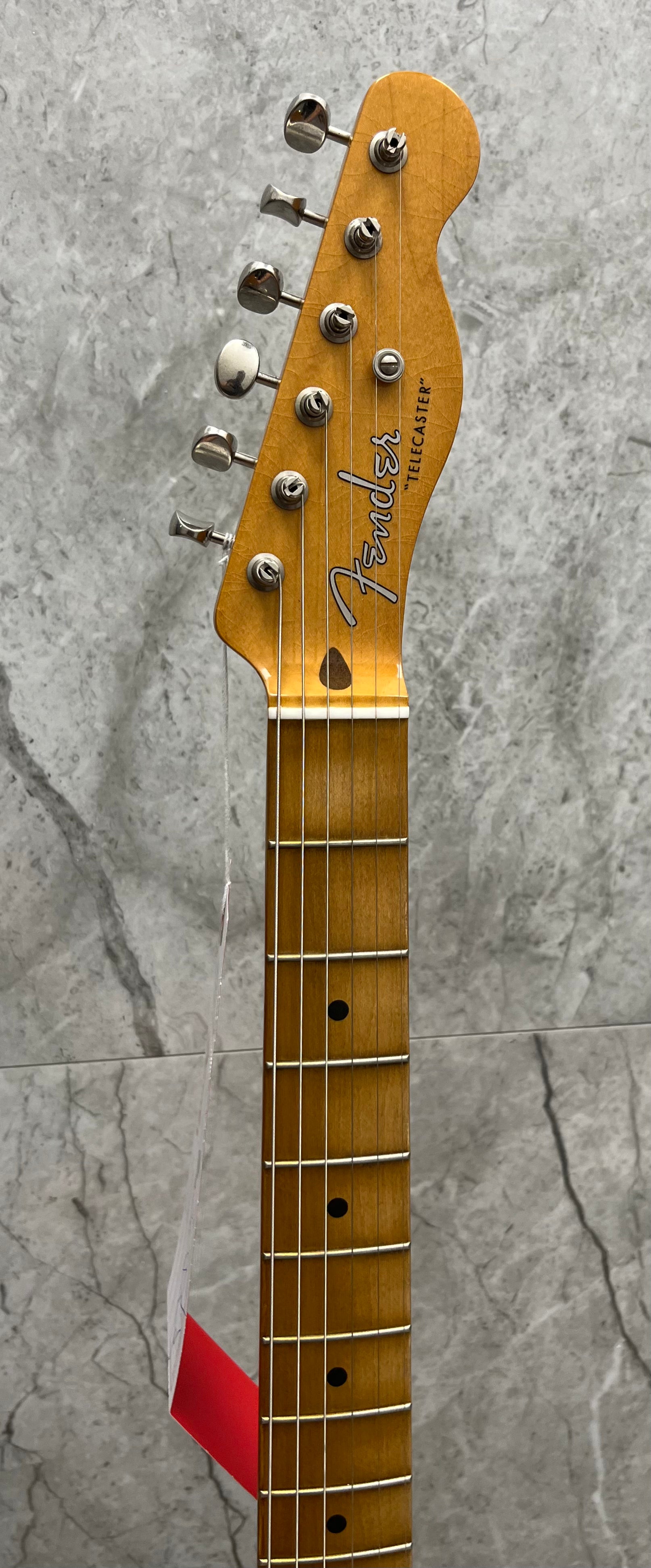 Fender 75th Anniversary Vintera Road Worn 1951 Telecaster Maple Fingerboard Butterscotch Blonde 0140122750 SERIAL NUMBER MX26002957 - 7 LBS 13 OZ