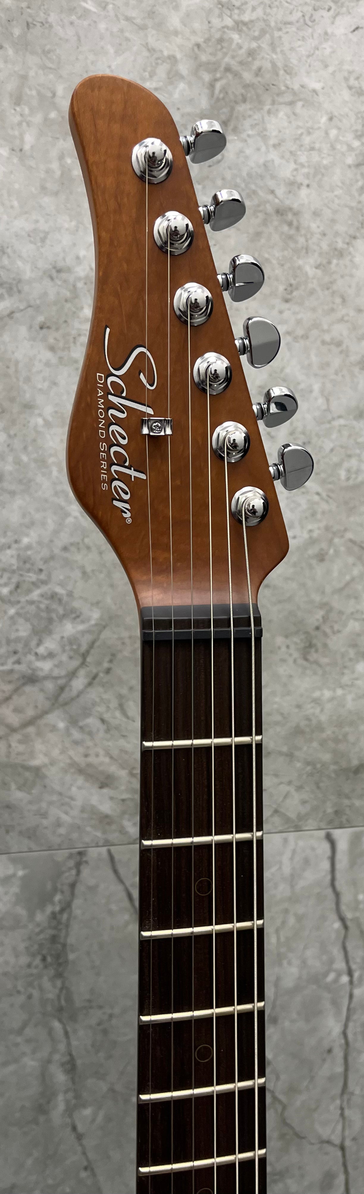 Schecter Nick Johnston TRAD HSS 6 String Left Handed Electric Guitar, Atomic Green 1543-SHC SERIAL NUMBER IW24070018 - 8.4 LBS